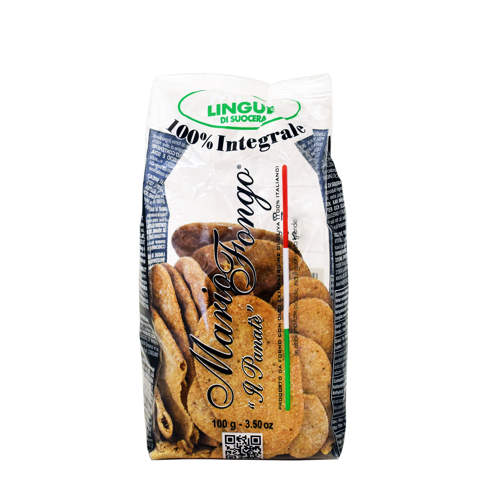 Mario Fongo Γλώσσα της πεθεράς κριτσίνια mini 100g εικόνα 1