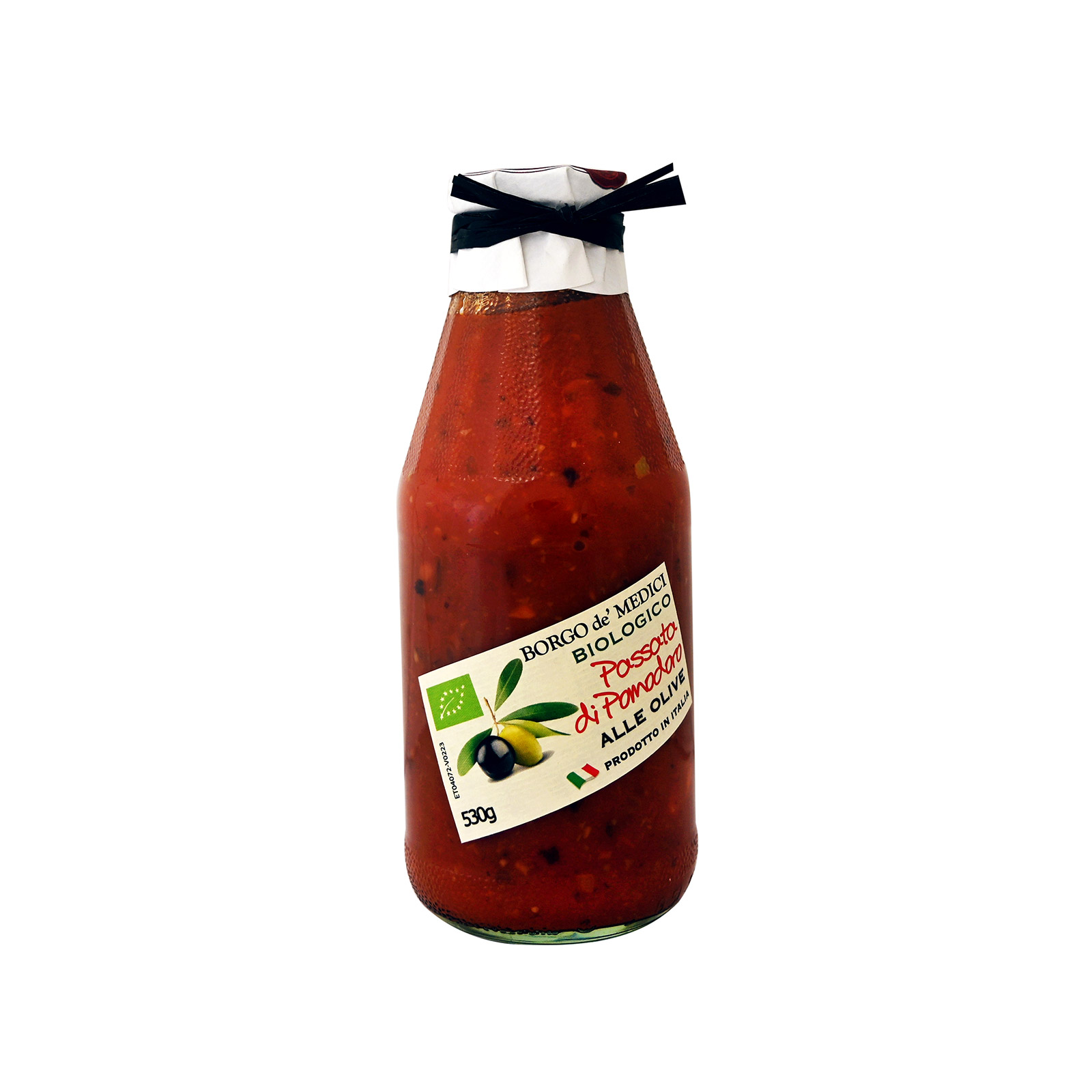 Borgo de' Medici σάλτσα ντομάτας με ελιές 530g εικόνα 1