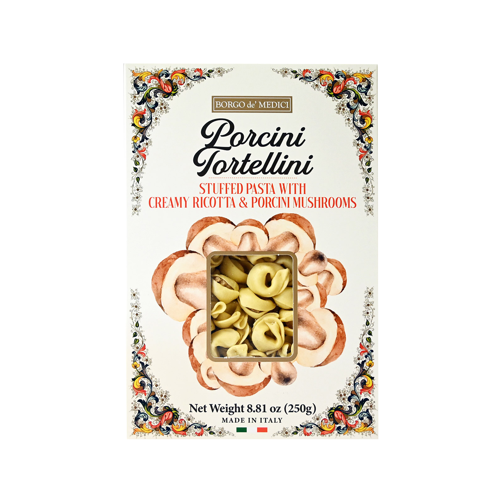 Borgo de' Medici πάστα ζυμαρικών tortellini porcini 250g εικόνα 1