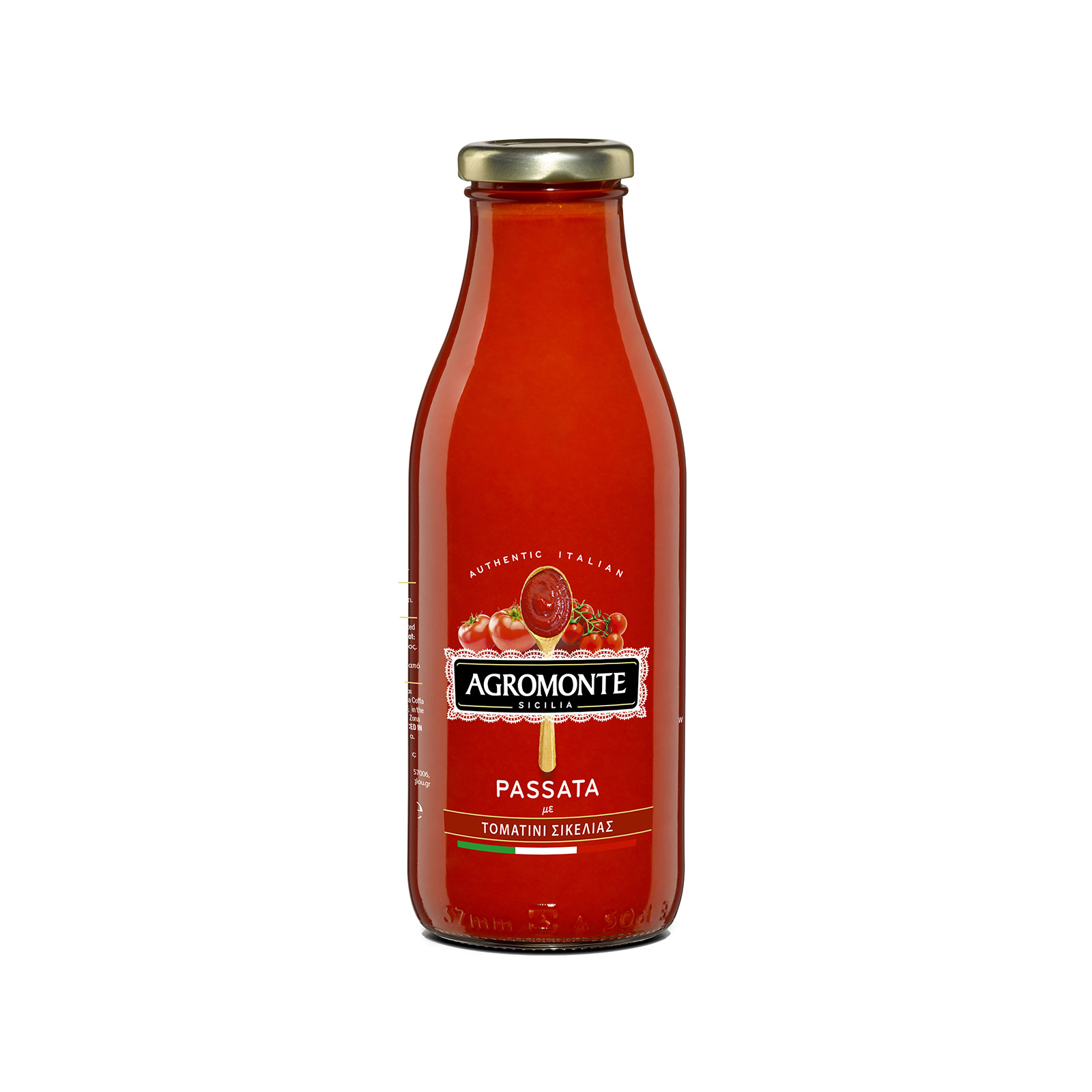 Agromonte Passata σάλτσα ντομάτας με τοματινι σικελιας 520g εικόνα 1