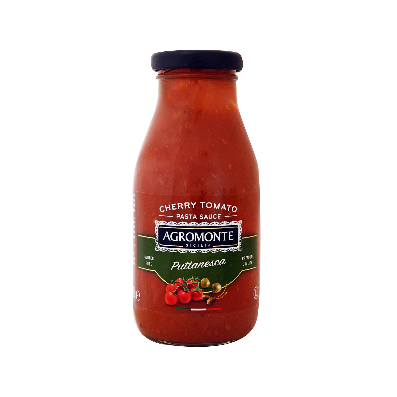 Agromonte σάλτσα ζυμαρικών puttanesca 260g εικόνα 1