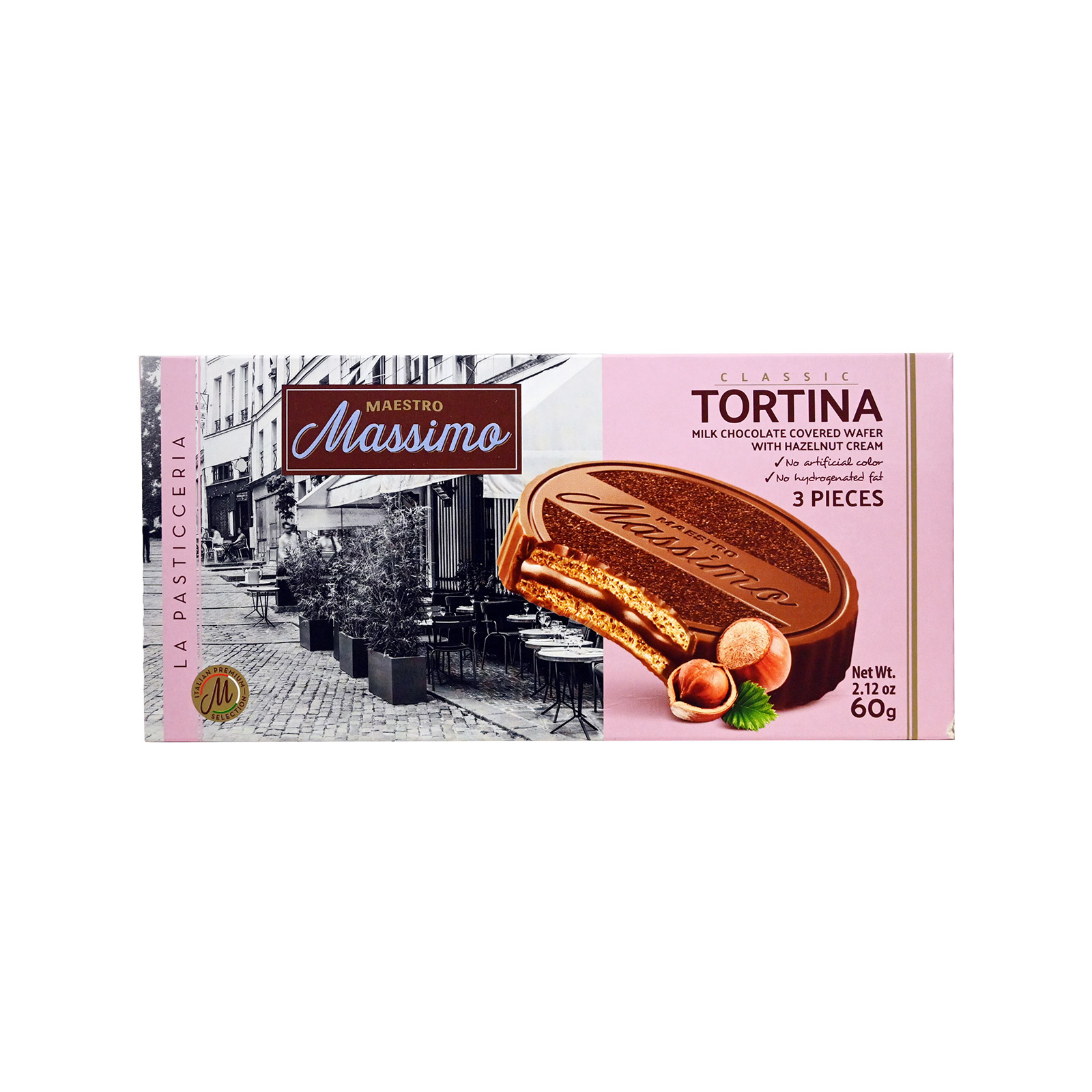 Maestro Massimo Tortina classic μπισκότα 60g εικόνα 1