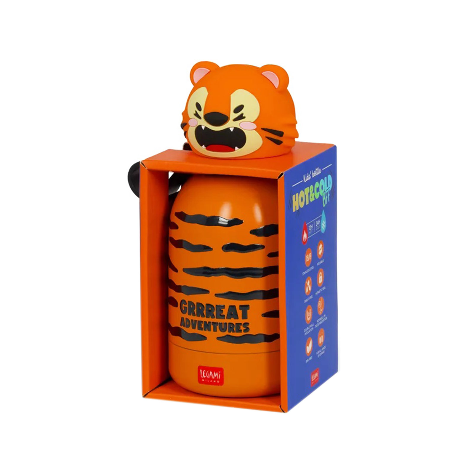Legami Tiger μπουκάλι παιδικό εικόνα 1