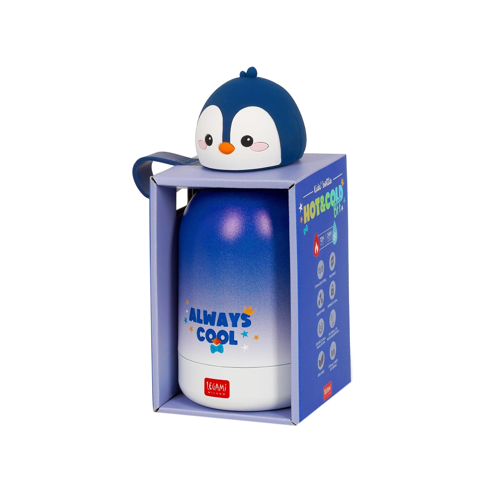 Legami Penguin μπουκάλι παιδικό εικόνα 1