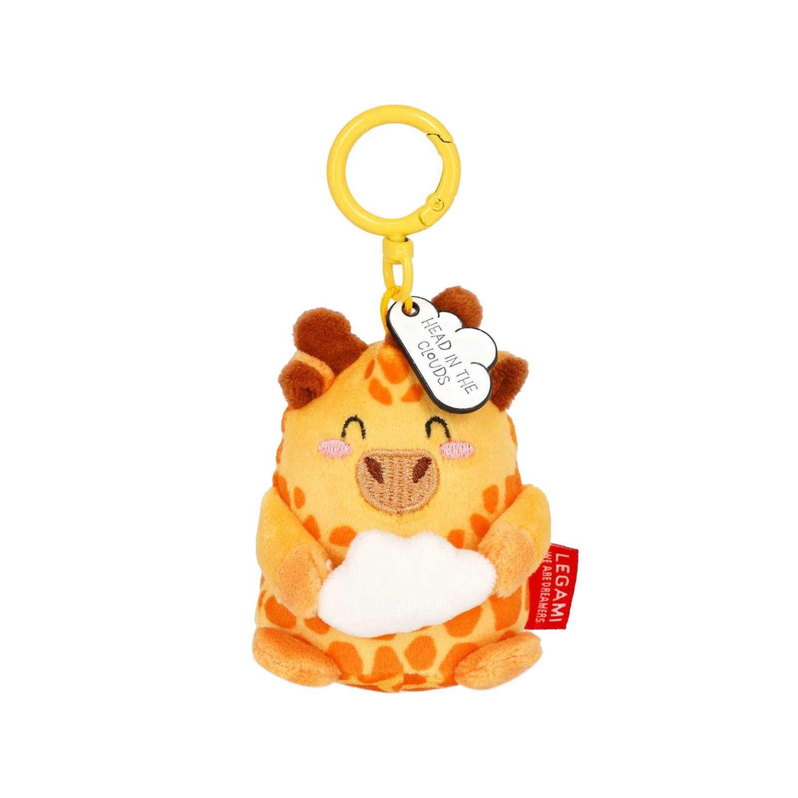 Legami Super soft tini giraffe λούτρινο αρκουδάκι μπρελόκ εικόνα 1