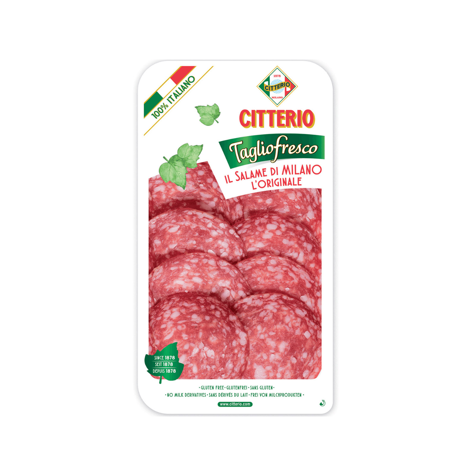 Citterio σαλάμι σε φέτες 70g εικόνα 1