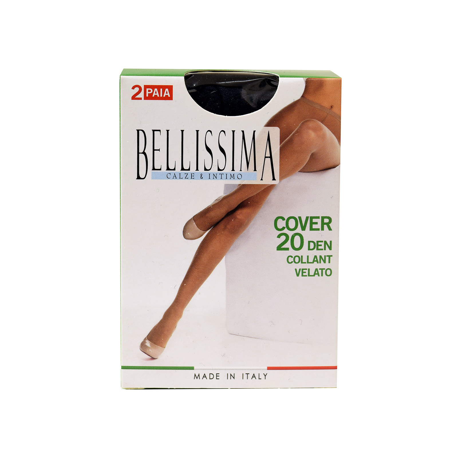 Diana Bellissima cover καλσόν medium- large / μαύρο 20den 2τεμ εικόνα 1