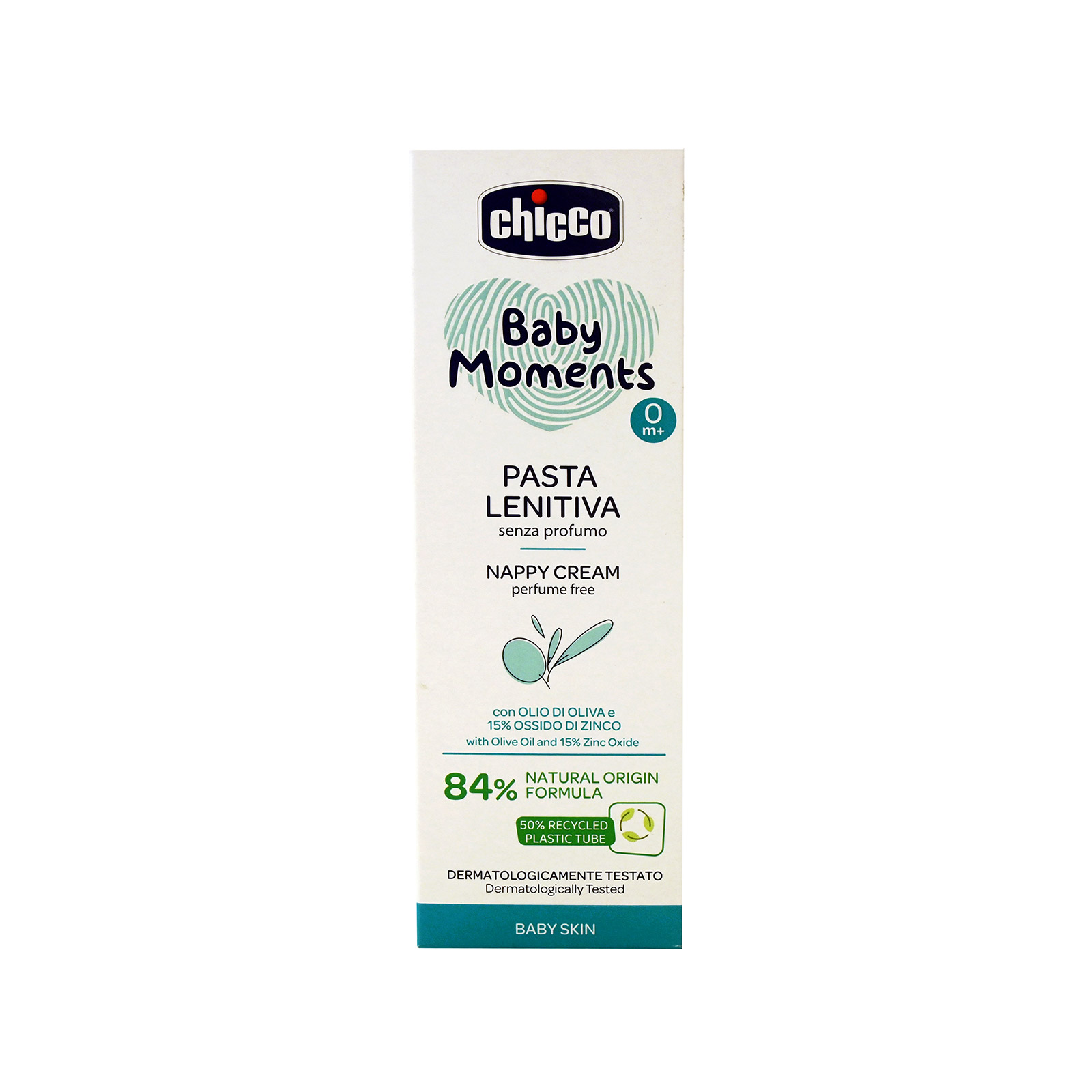 Chicco Baby Moments nappy cream 0+ Months 100ml image 1