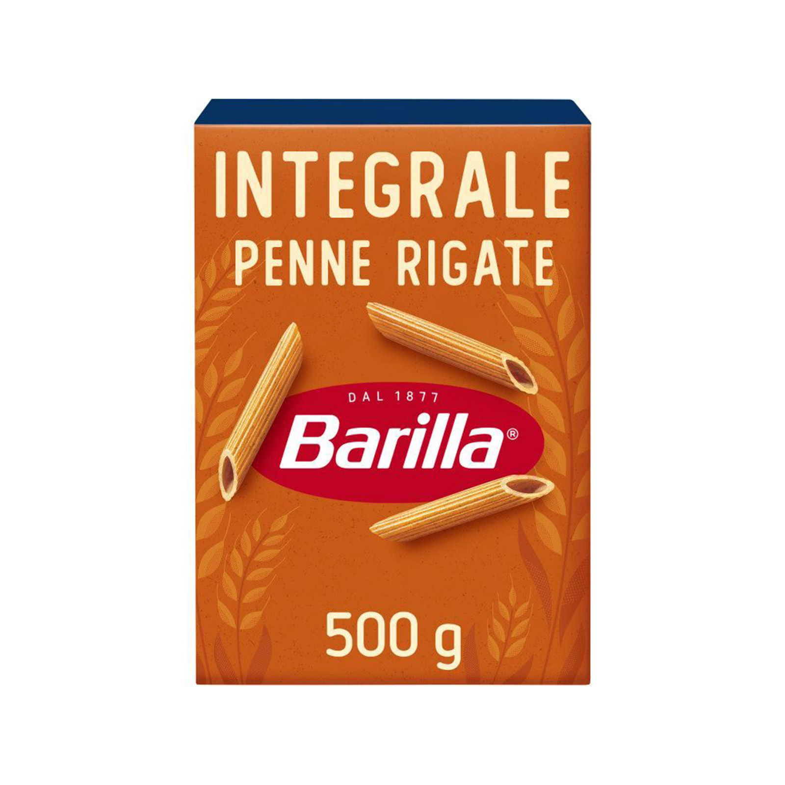 Barilla πάστα ζυμαρικών ολικής αλέσεως πέννες ριγέ 500g εικόνα 1