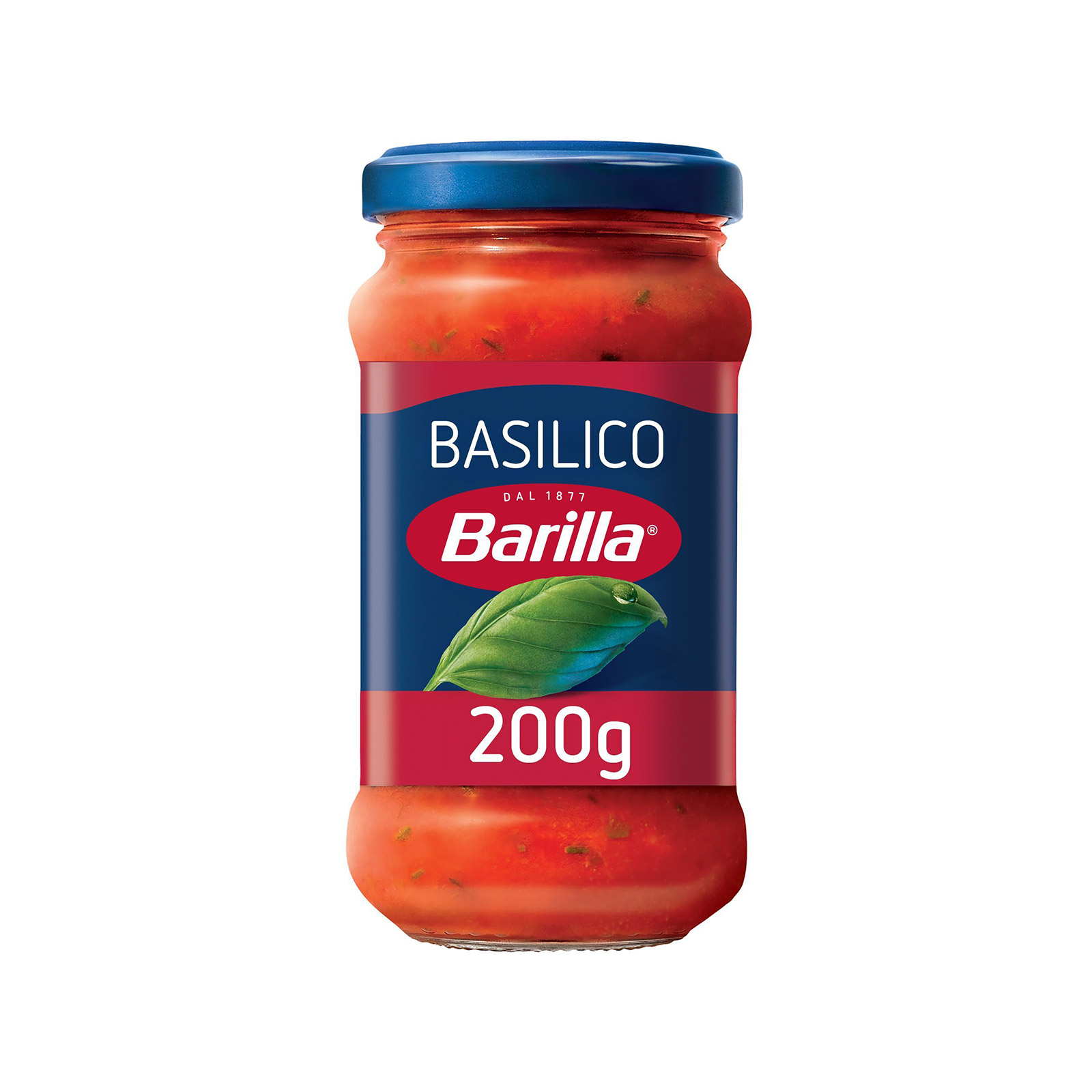Barilla σάλτσα έτοιμη ντομάτας basilico 200g εικόνα 1