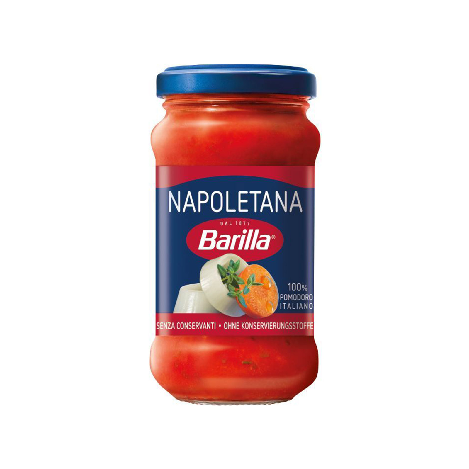 Barilla σάλτσα έτοιμη ζυμαρικών napoletana 200g εικόνα 1