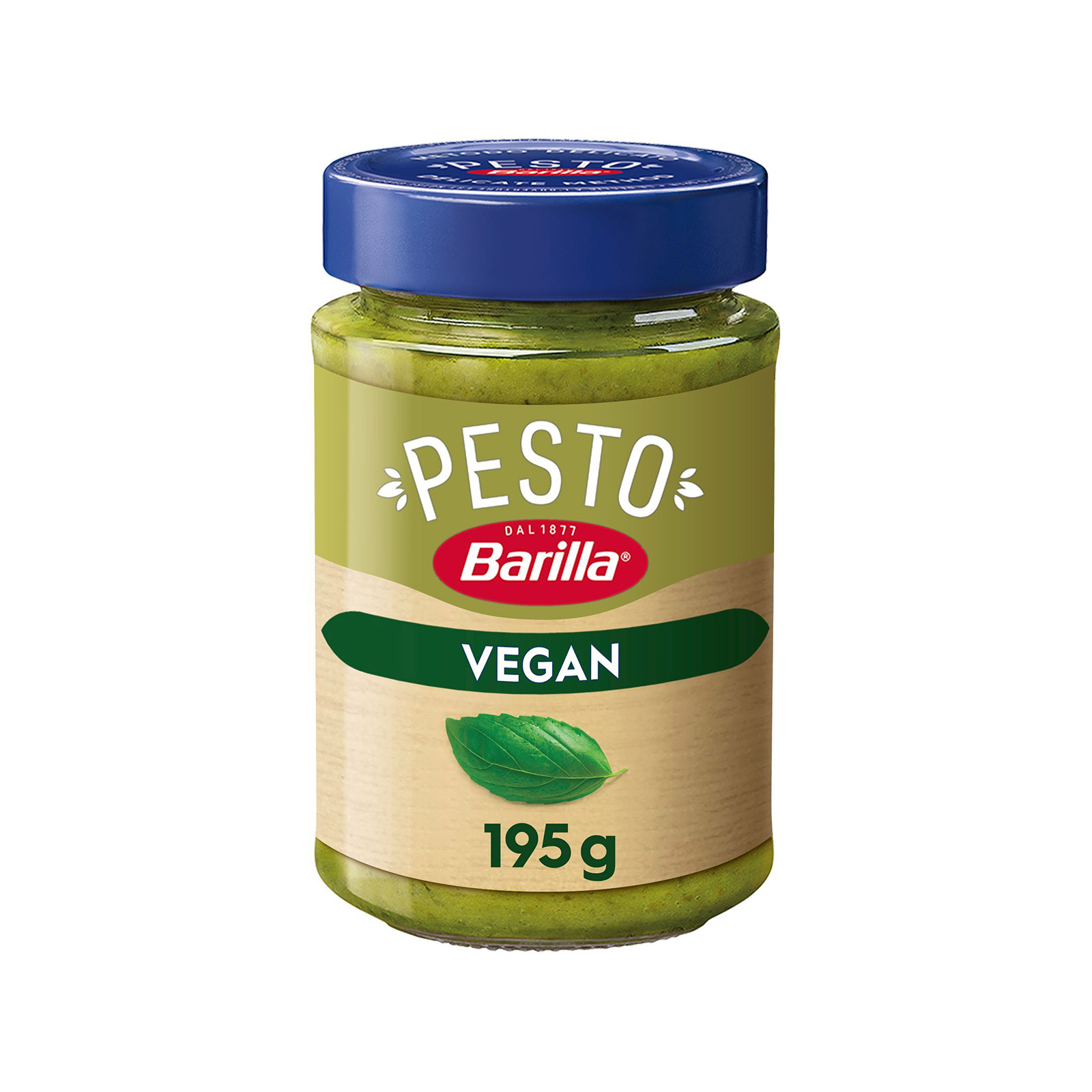 Barilla ready-made pasta sauce Pesto Basilico 195g image 1