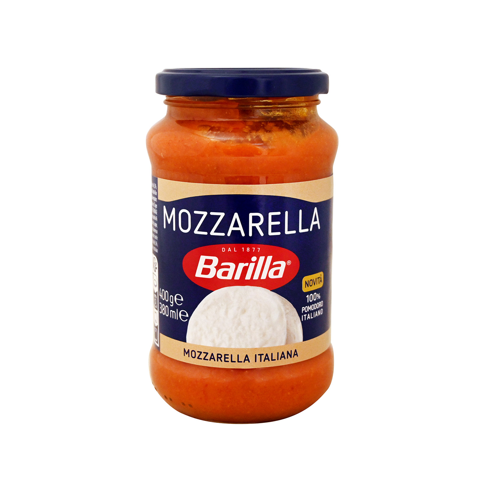Barilla σάλτσα μοτσαρέλα 400g εικόνα 1