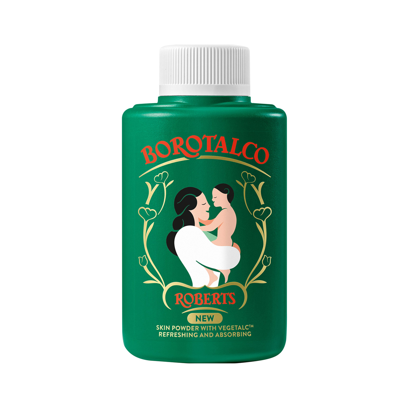 Borotalco πούδρα με vegetalc 70g εικόνα 1