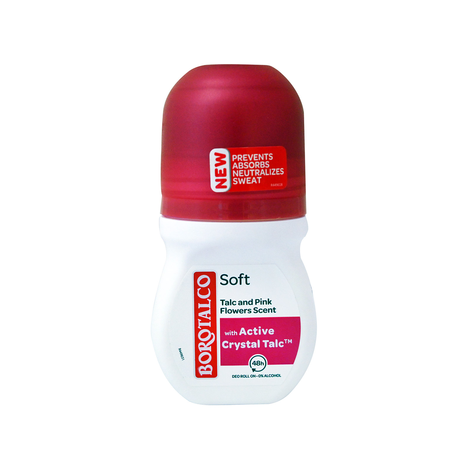 Borotalco αποσμητικό roll on soft 50ml εικόνα 1