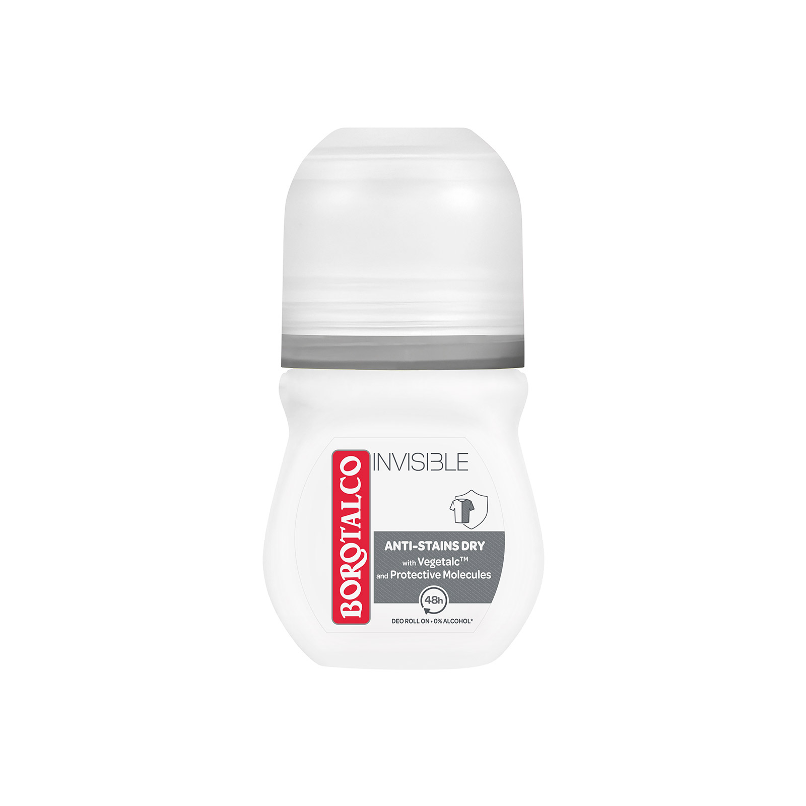 BOROTALCO Αποσμητικό Roll On Invisible 50 ml