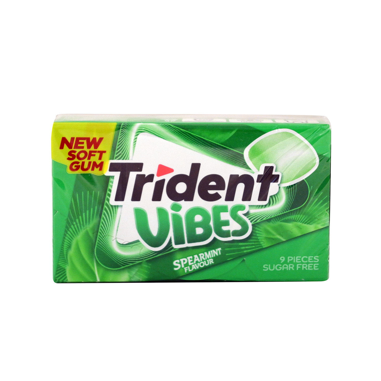 Trident Vibes chewing gum spearmint 21g image 1