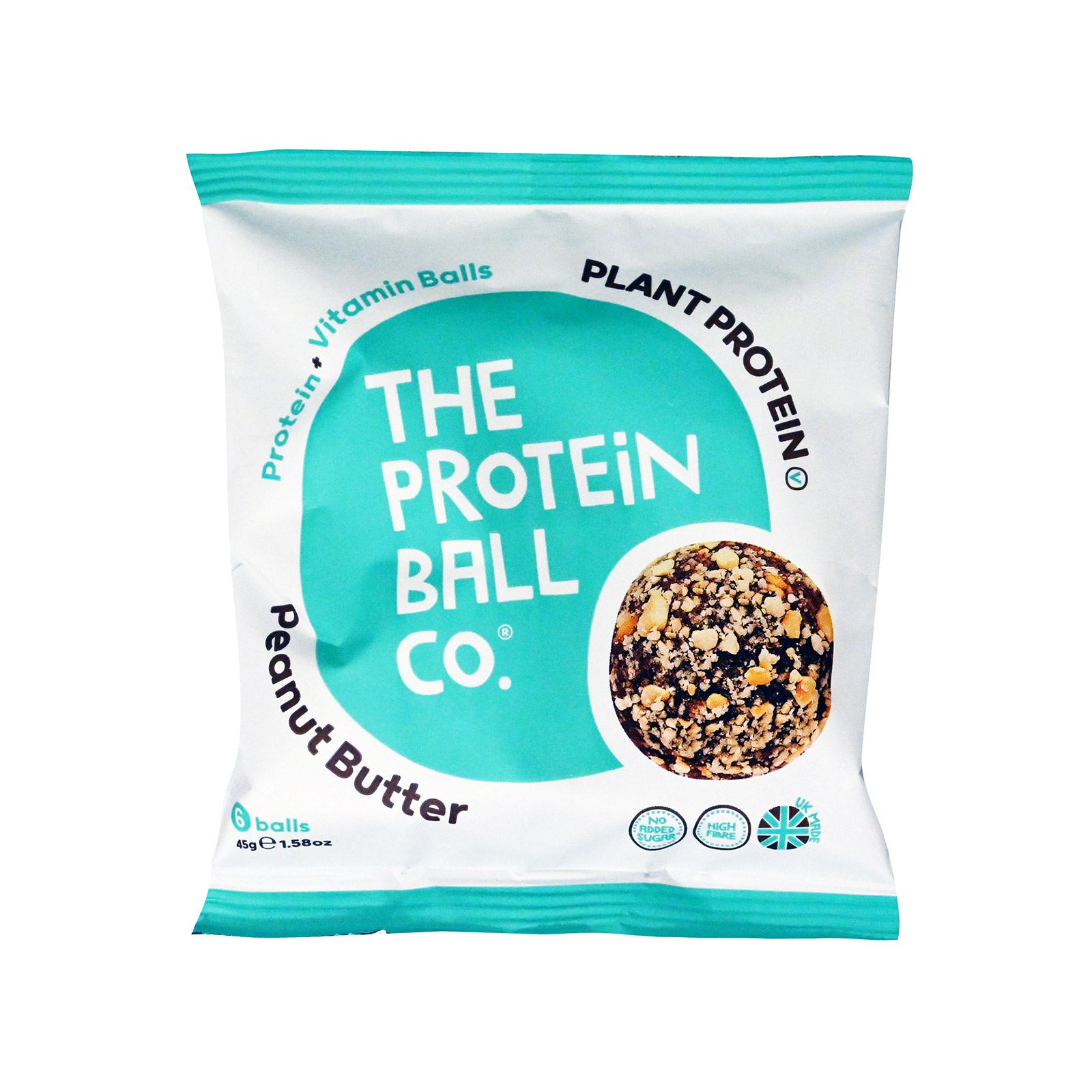 The Protein Ball Co snack balls Peanut Butter 45g image 1