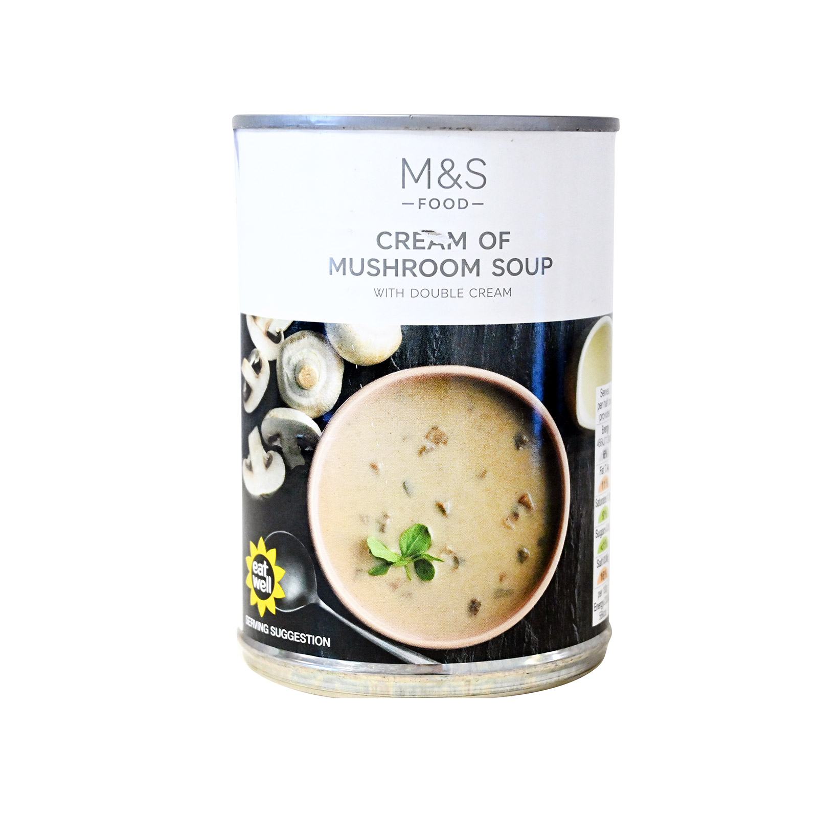 M&S Food σούπα έτοιμη cream of mushroom 400g εικόνα 1