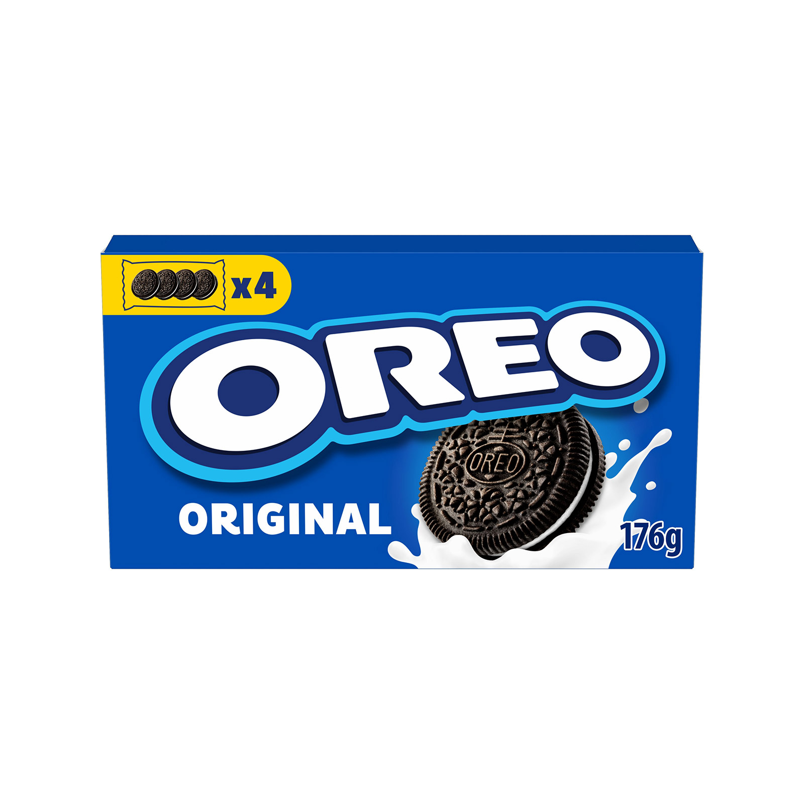 Oreo μπισκότα γεμιστά original 176g εικόνα 1