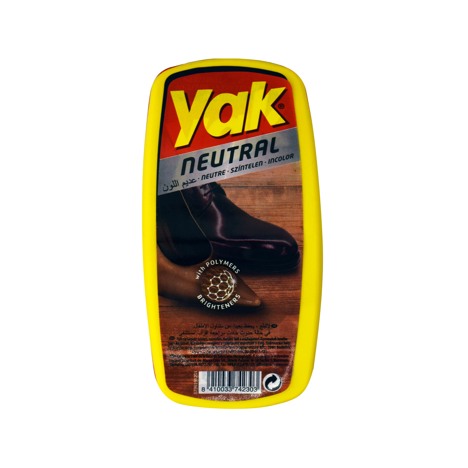 Yak σπόγγος αυτογυάλιστος υποδημάτων neutral εικόνα 1