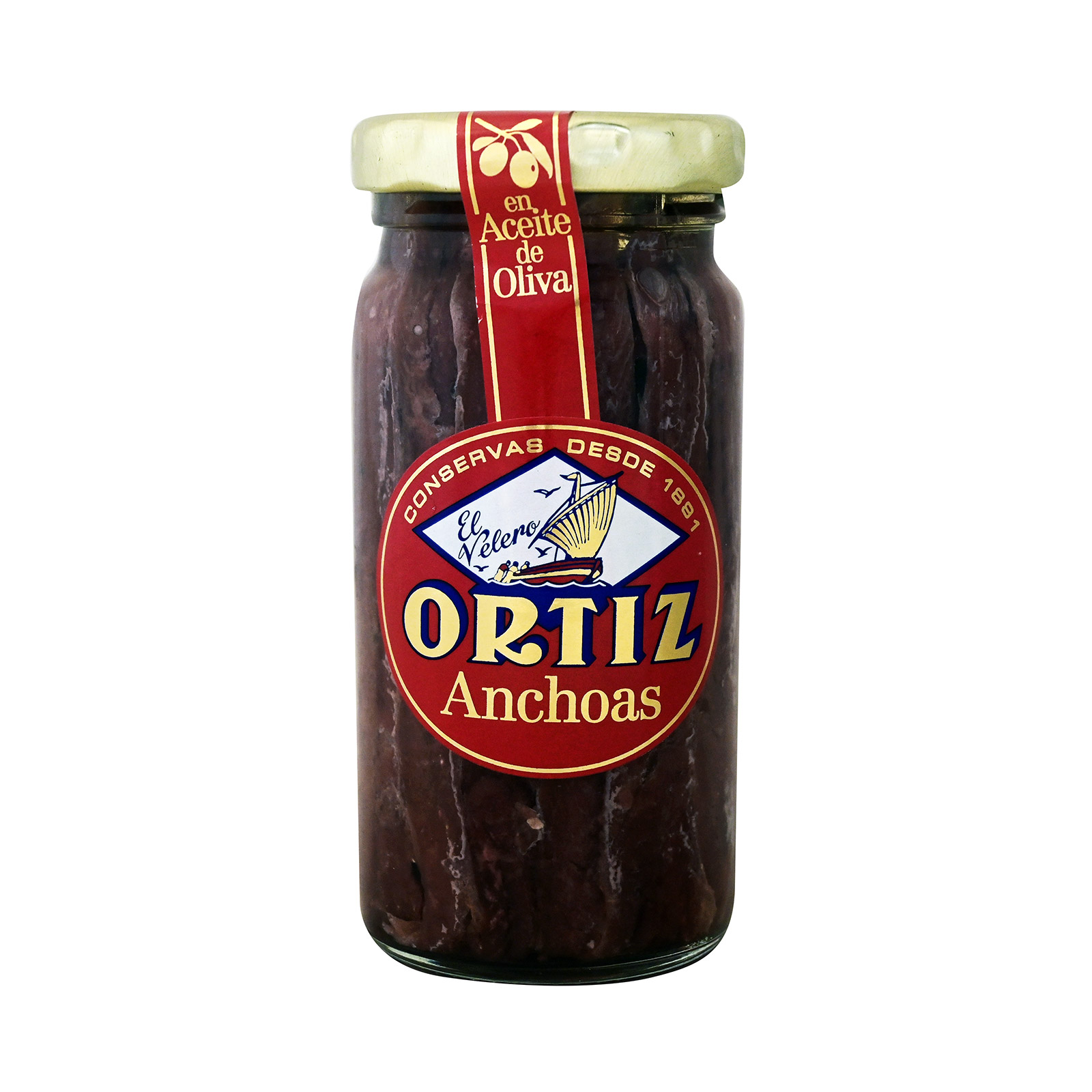 Ortiz αντζούγιες σε ελαιόλαδο 95g εικόνα 1