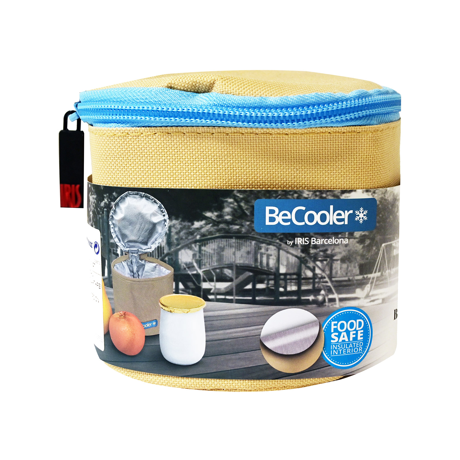 Iris Barcelona 9733tt τσαντάκι ψυγείο μπεζ εικόνα 1