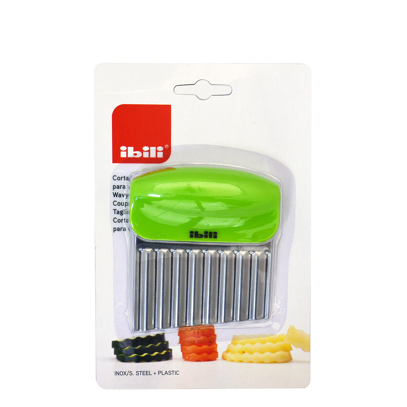 Ibili κοφτης λαχανικών ανοξείδωτος για κυματιστό κύμα εικόνα 1