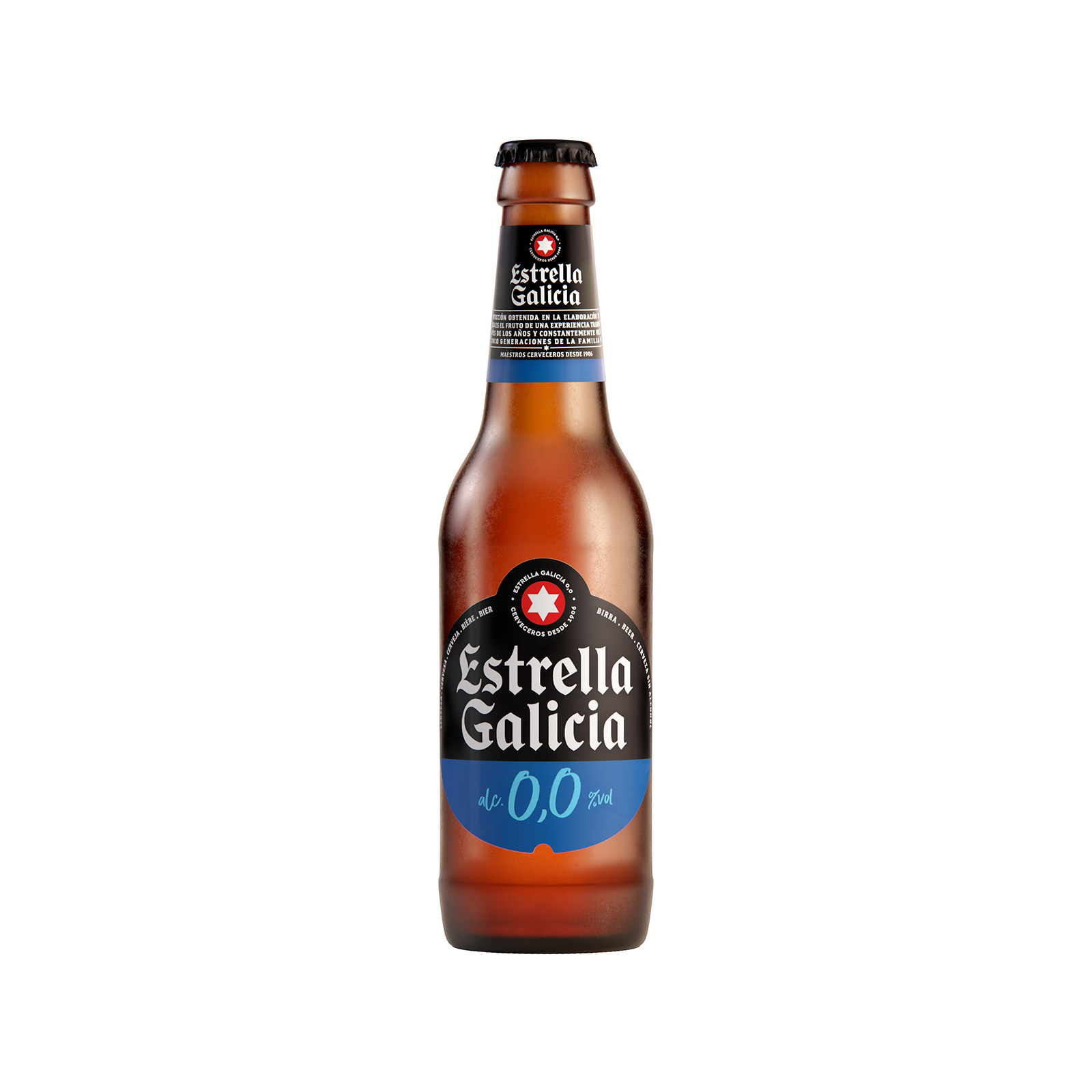 Estrella Calicia μπίρα χωρίς αλκοόλ 330ml εικόνα 1
