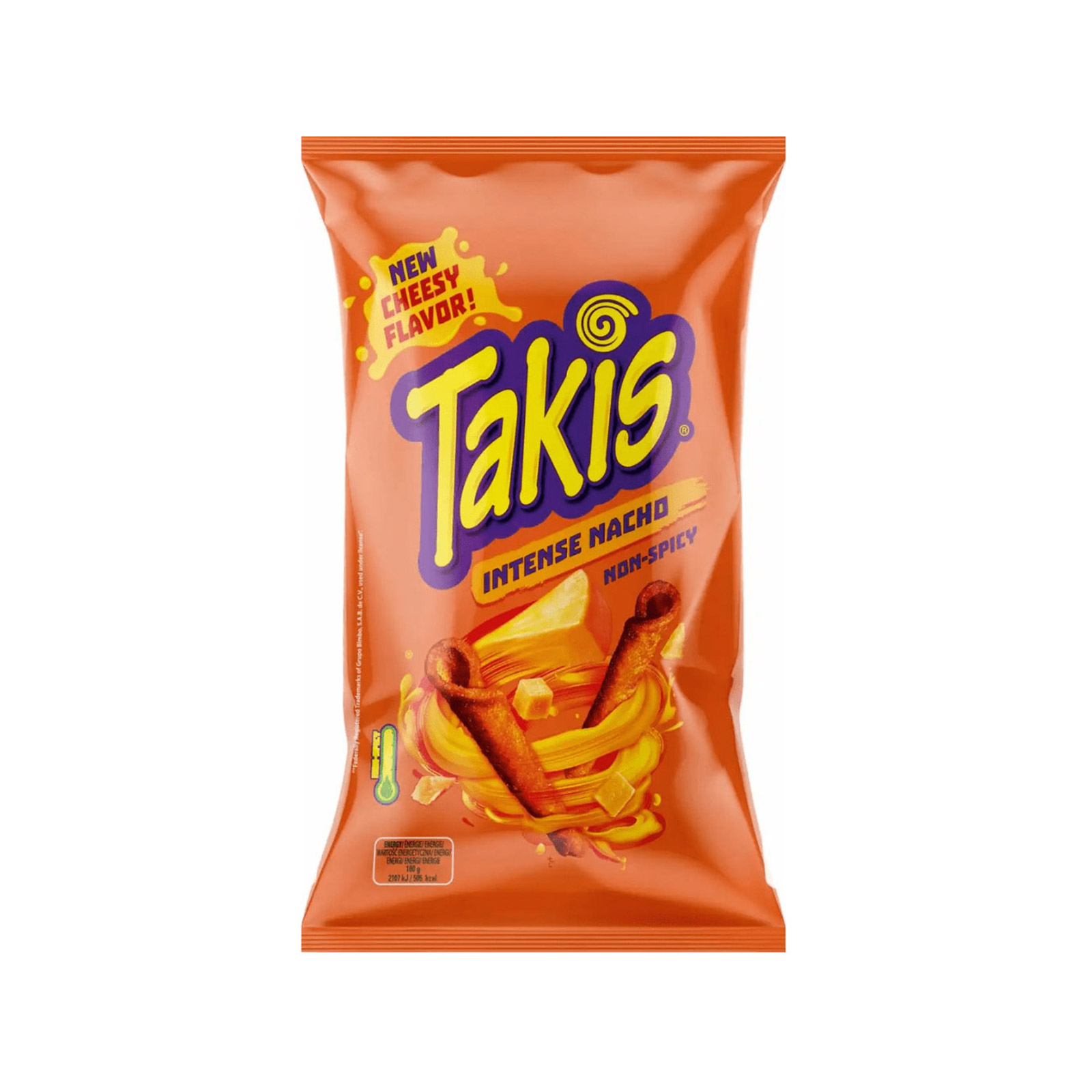 Takis σνακ καλαμποκιού γεύση nacho 100g εικόνα 1