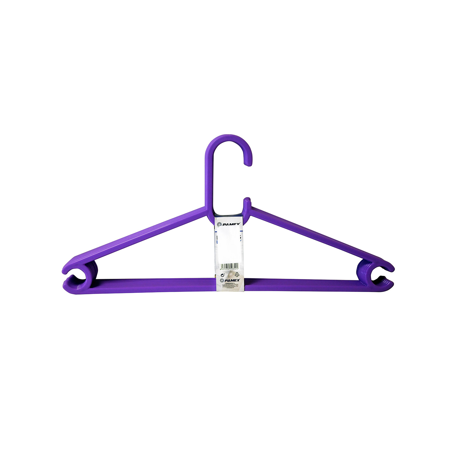 Pamex Dragonfly fresh κρεμάστρα ντουλάπας μωβ 10τεμ εικόνα 1