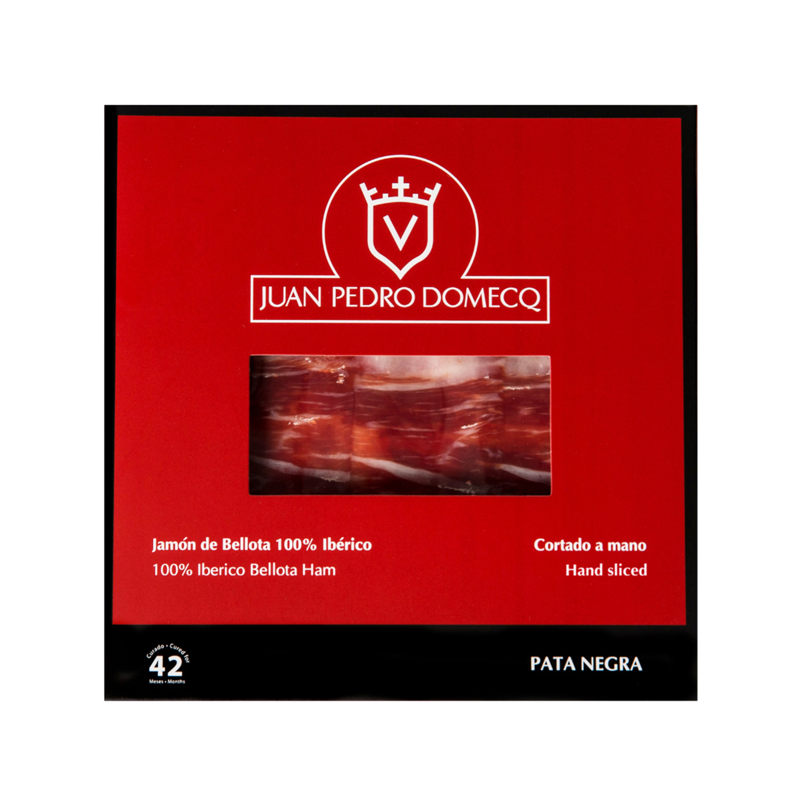 Juan Pedro Domecq χαμόν 100% iberico, pata negra 80g εικόνα 1