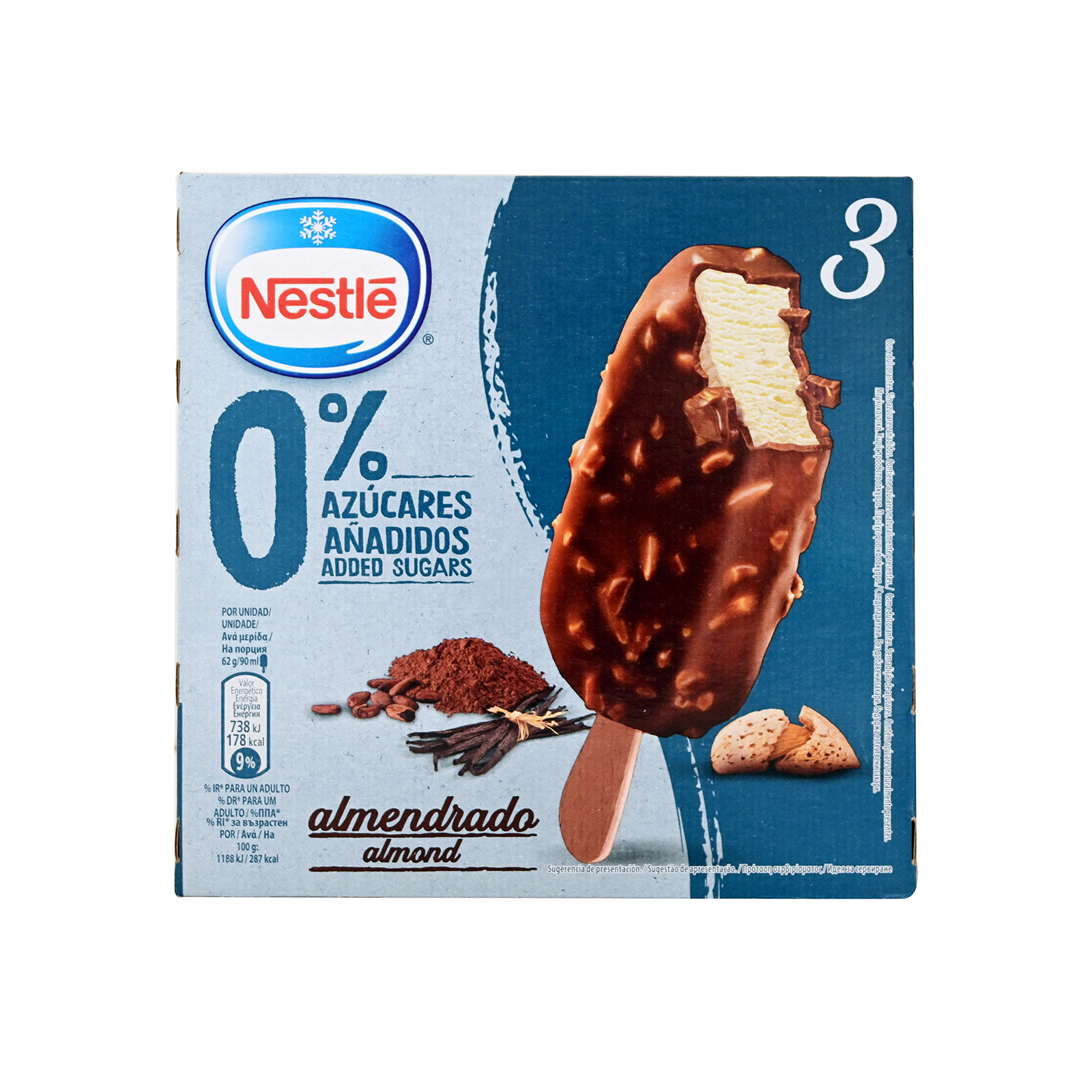 Nestle Παγωτό παγωτό πολυσυσκευασια vanilla 3x90ml εικόνα 1