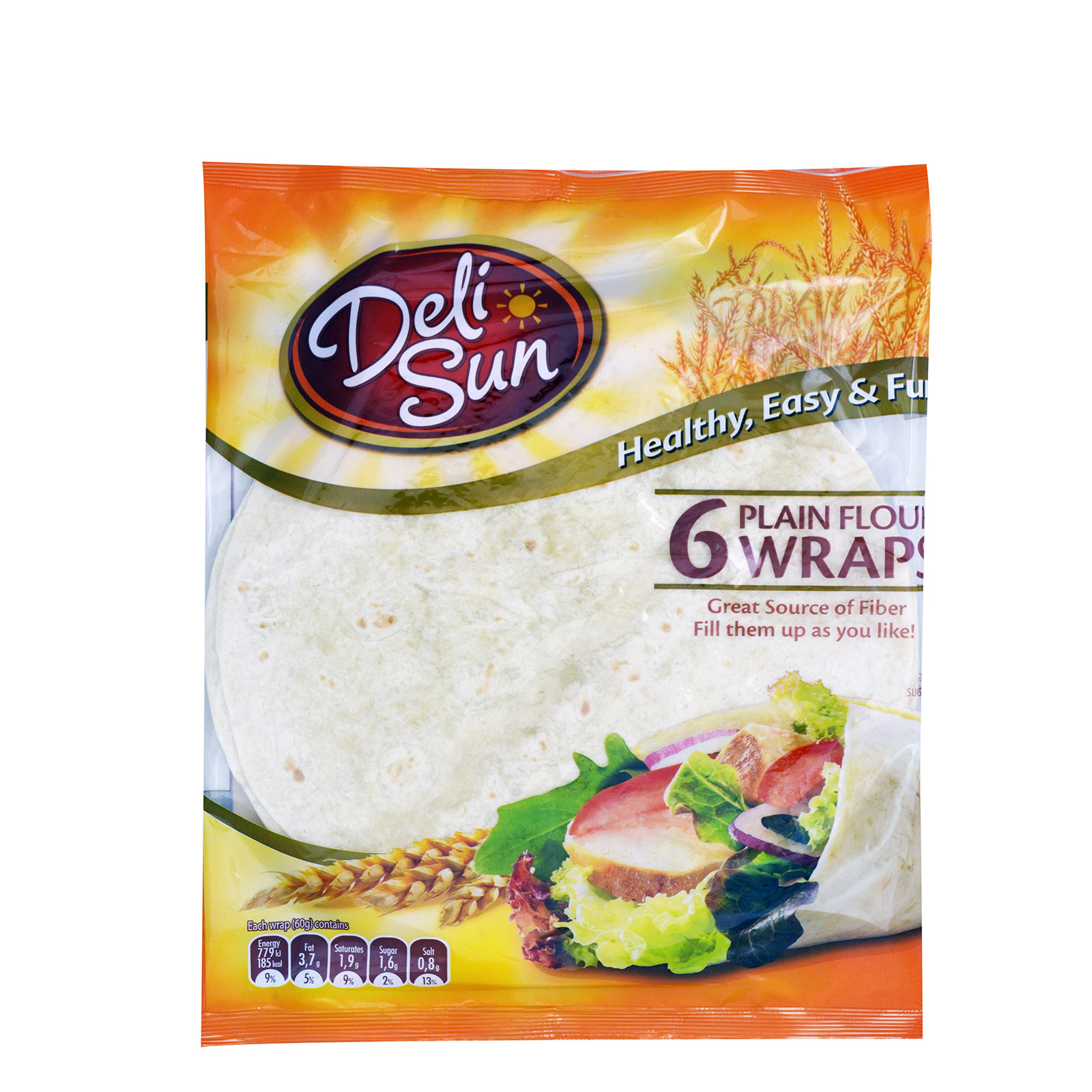 Deli Sun πίτες τορτίγια plain 360g εικόνα 1