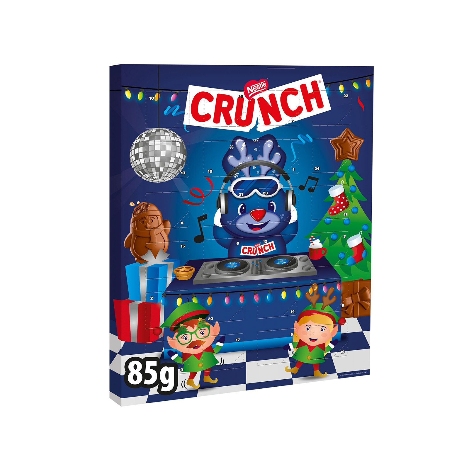 Nestle σοκολατένιο ημερολογιο crunch 85g εικόνα 1