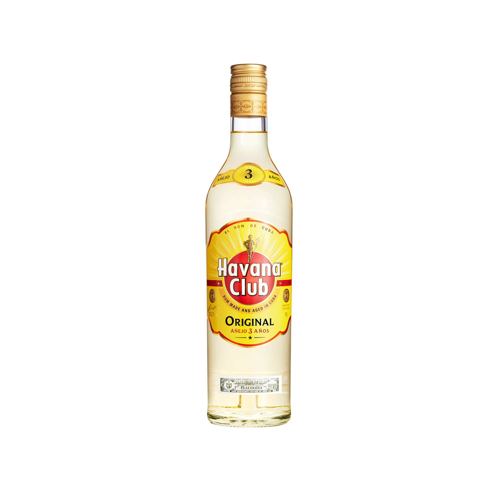 Havana Club 3 ετών ρούμι 1lt εικόνα 1