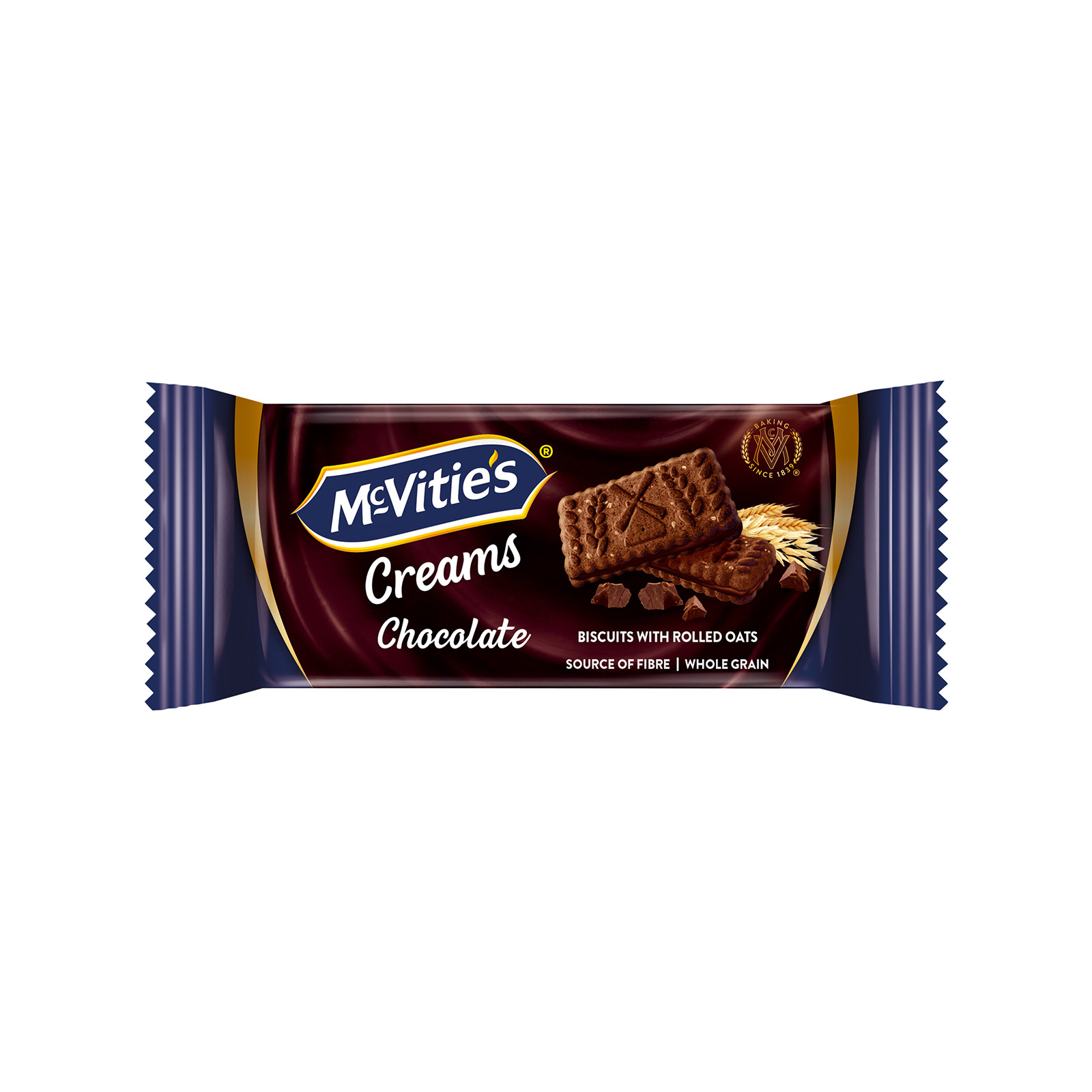 McVitie’s Creams μπισκότα dark chocolate 87g εικόνα 1