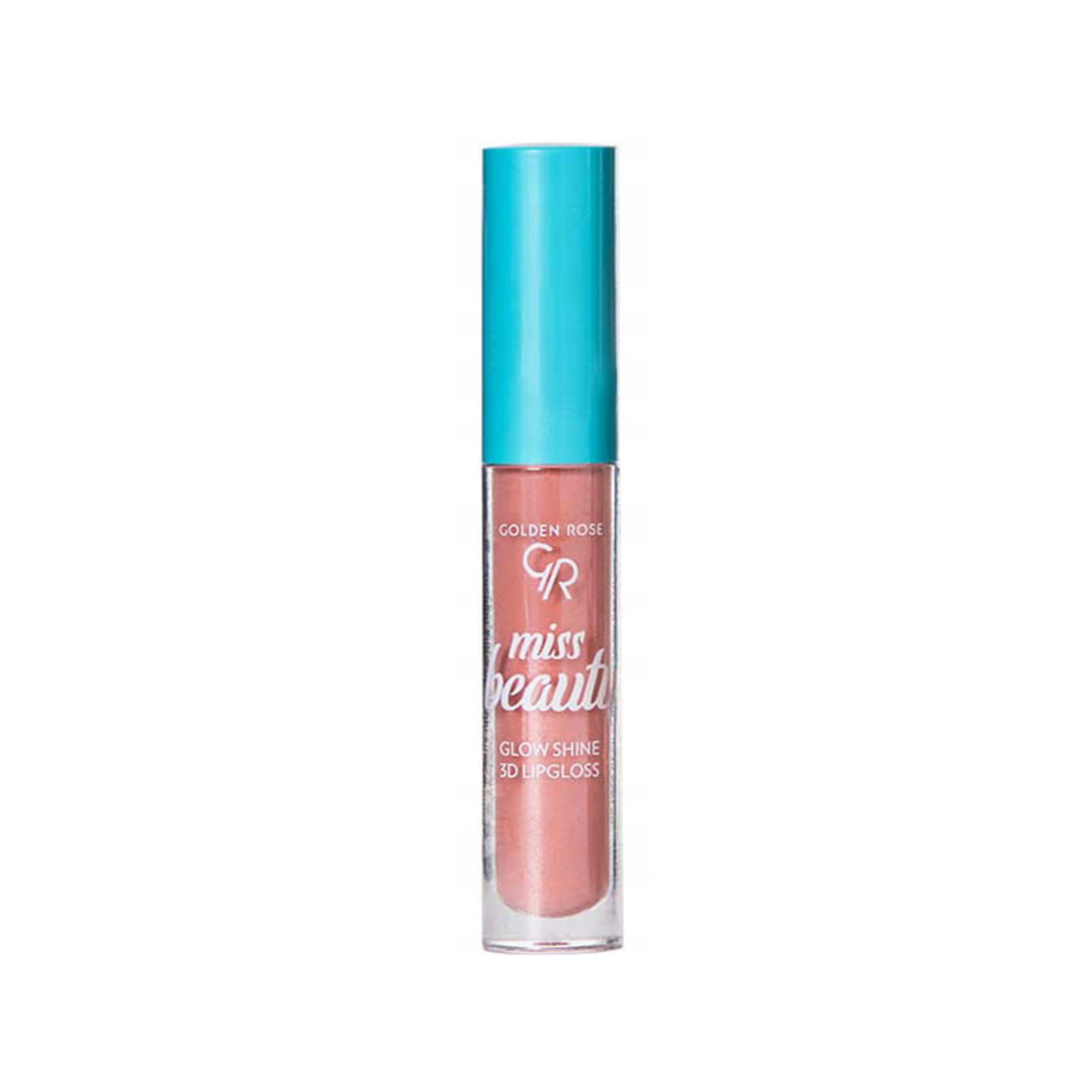 Golden Rose Miss Beauty Glow Shine 3D lipgloss No. 3 soft peach εικόνα 1