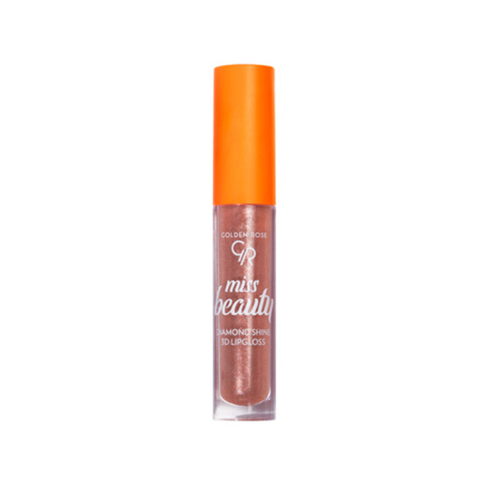 Golden Rose Miss Beauty Diamond Shine 3D lipgloss Νo. 3 sunkissed εικόνα 1