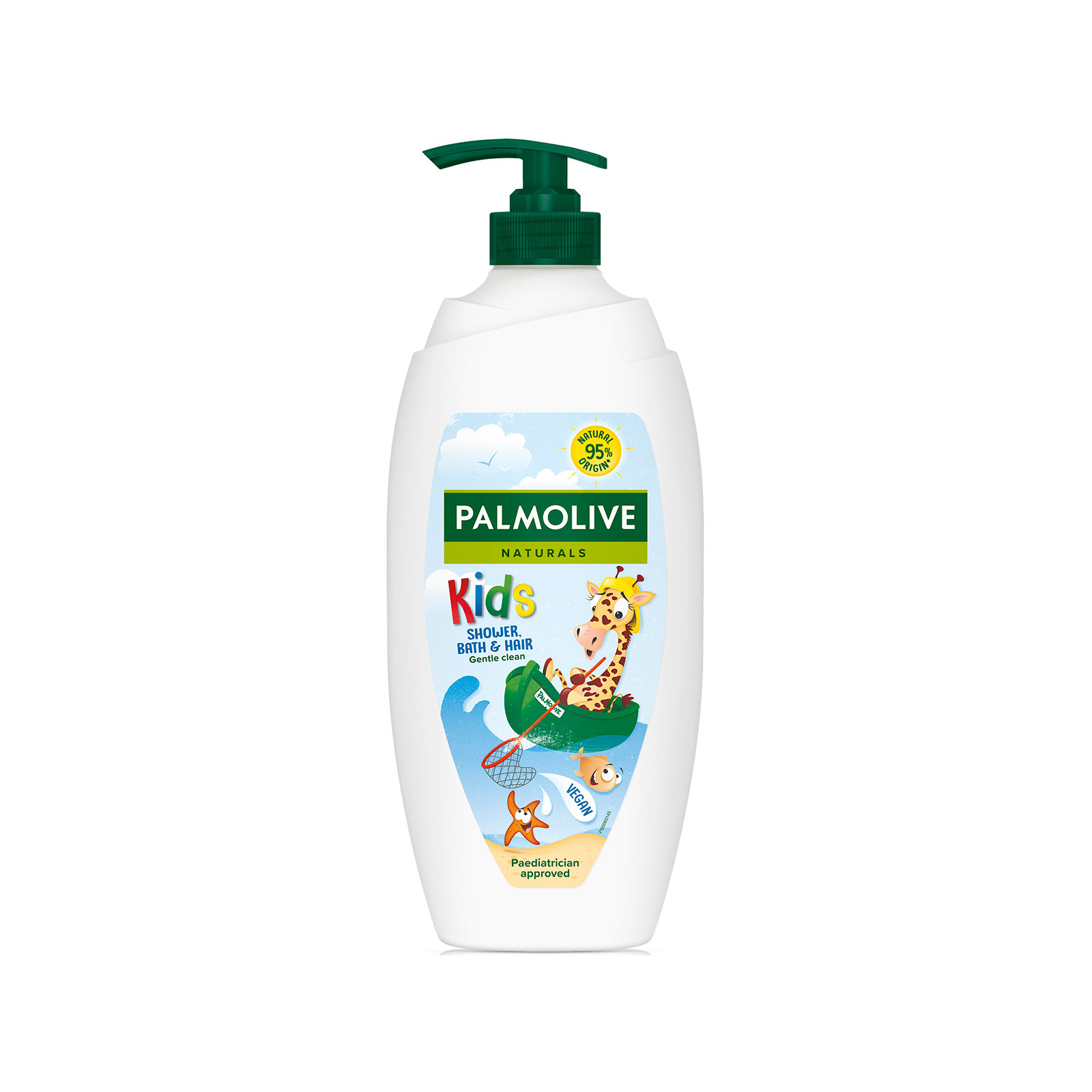 Palmolive Naturals αφρόλουτρο παιδικό with almond 750lt εικόνα 1