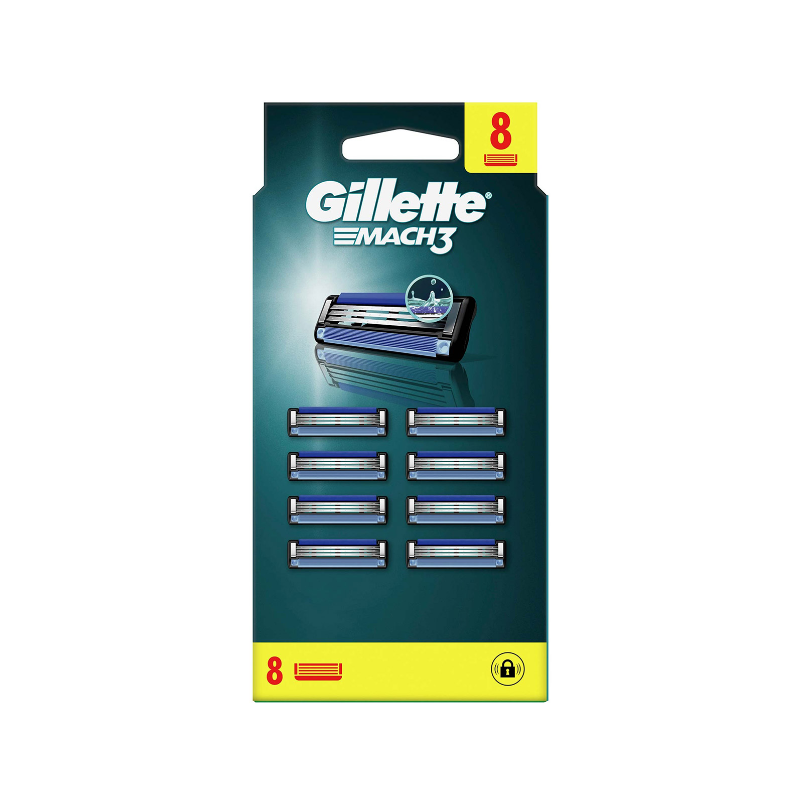 Gillette Mach3 ανταλλακτικά ξυραφάκια 8τεμ εικόνα 1