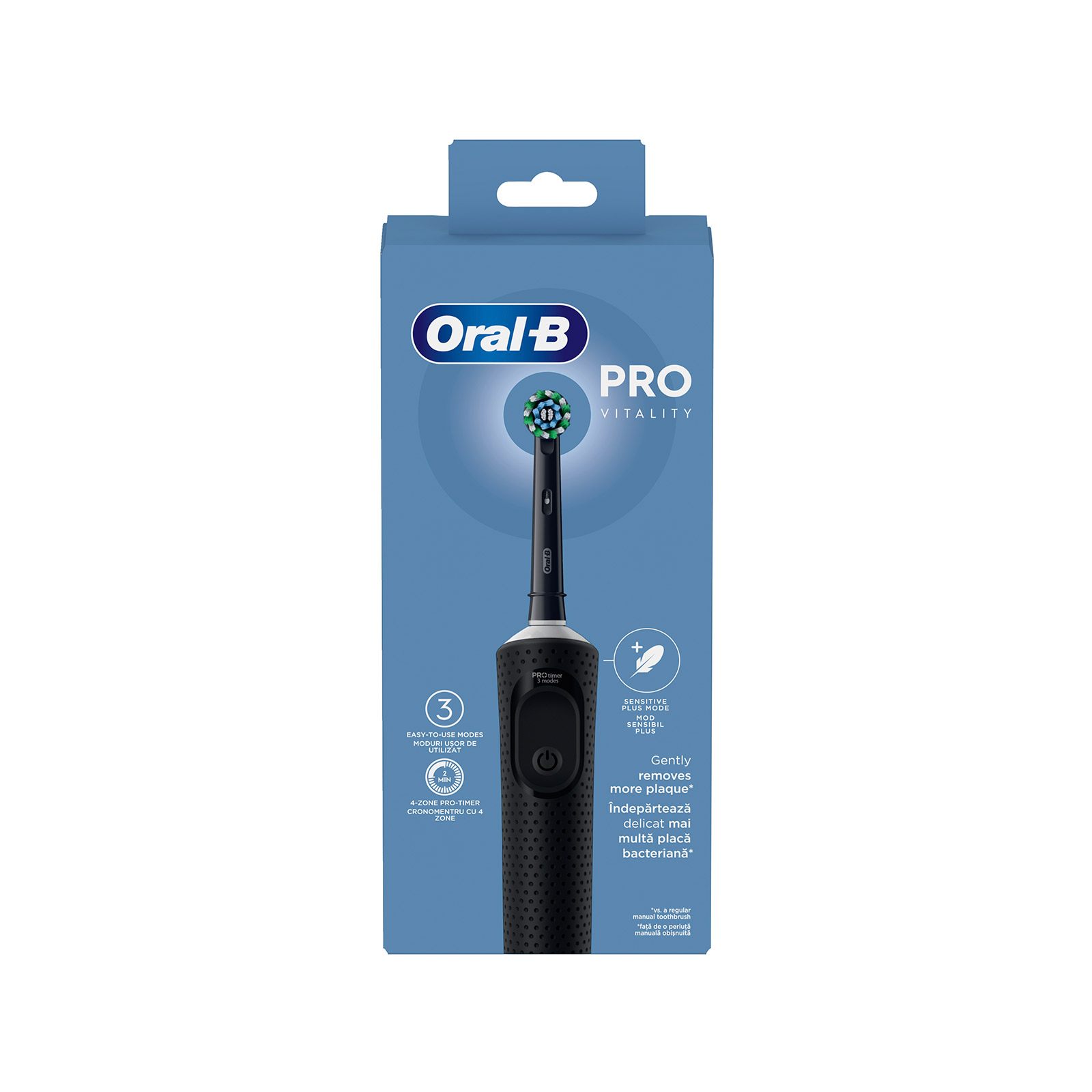 Oral-B Vitality pro οδοντόβουρτσα ηλεκτρική black εικόνα 1