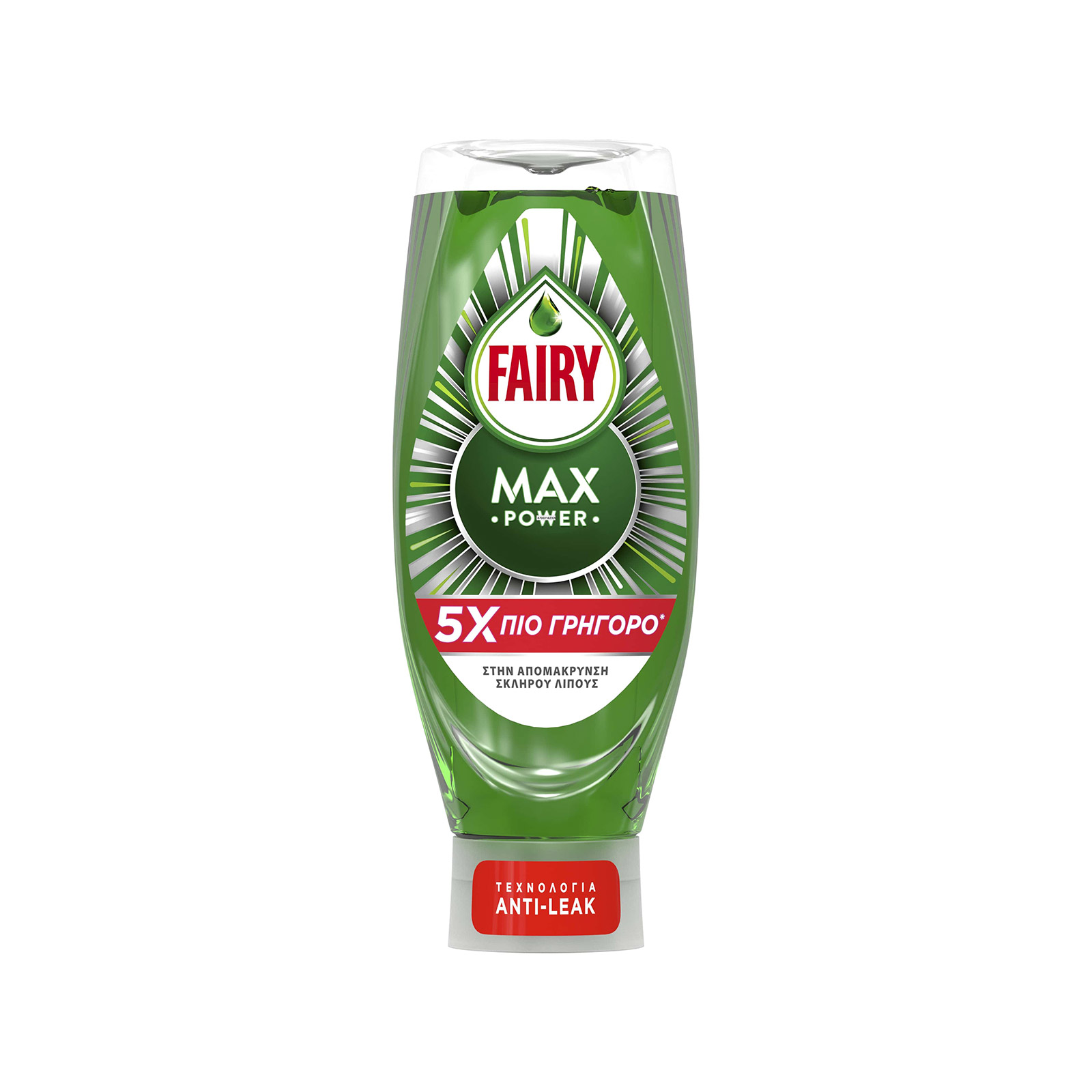 Fairy Max Power υγρό πιάτων για πλύσιμο στο χέρι 660ml εικόνα 1