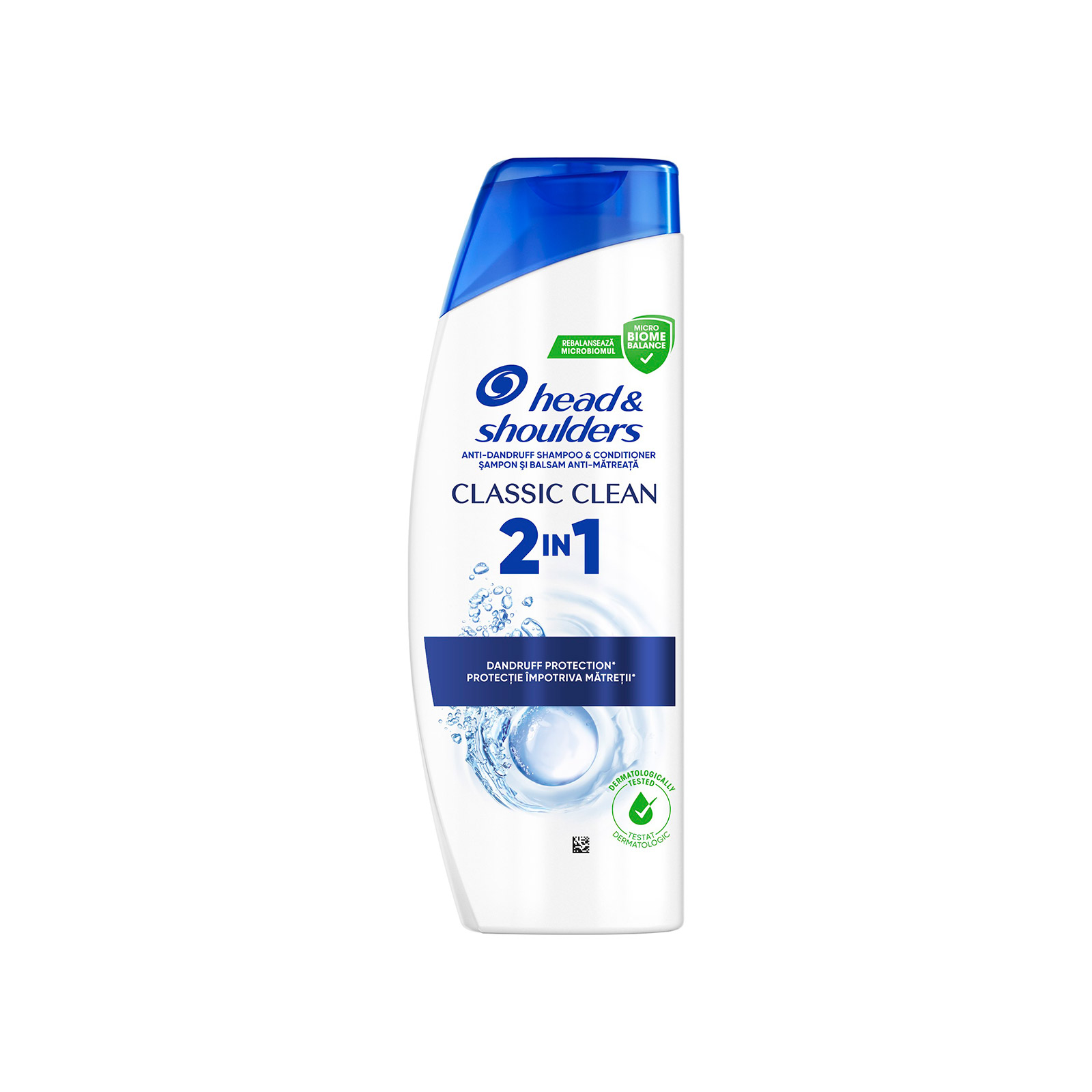 Head & Shoulders 2 In 1 σαμπουάν μαλλιών αντιπιτυριδικό classic clean 330ml εικόνα 1