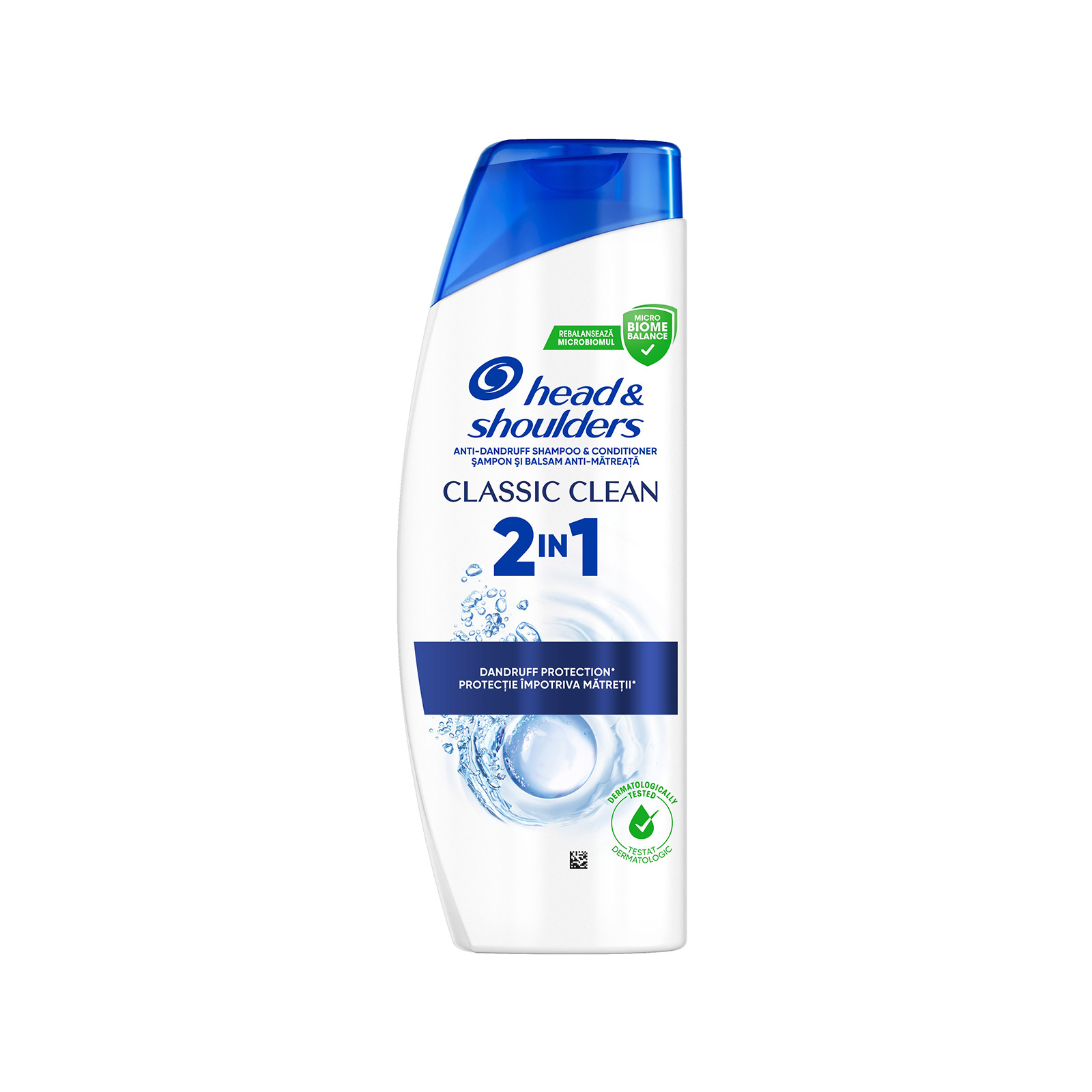 Head & Shoulders 2 In 1 σαμπουάν μαλλιών αντιπιτυριδικό classic clean 330ml εικόνα 1