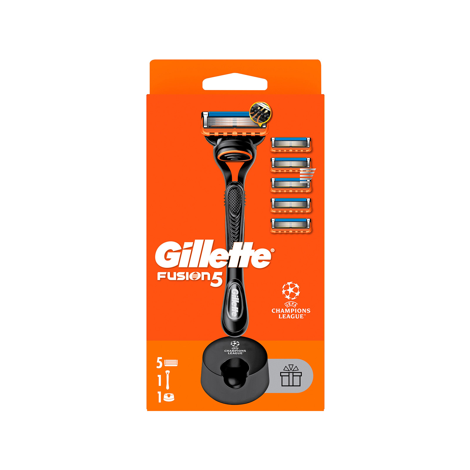Gillette Fusion 5 ξυριστική μηχανή αντρική & ανταλλακτικά 5τεμ εικόνα 1