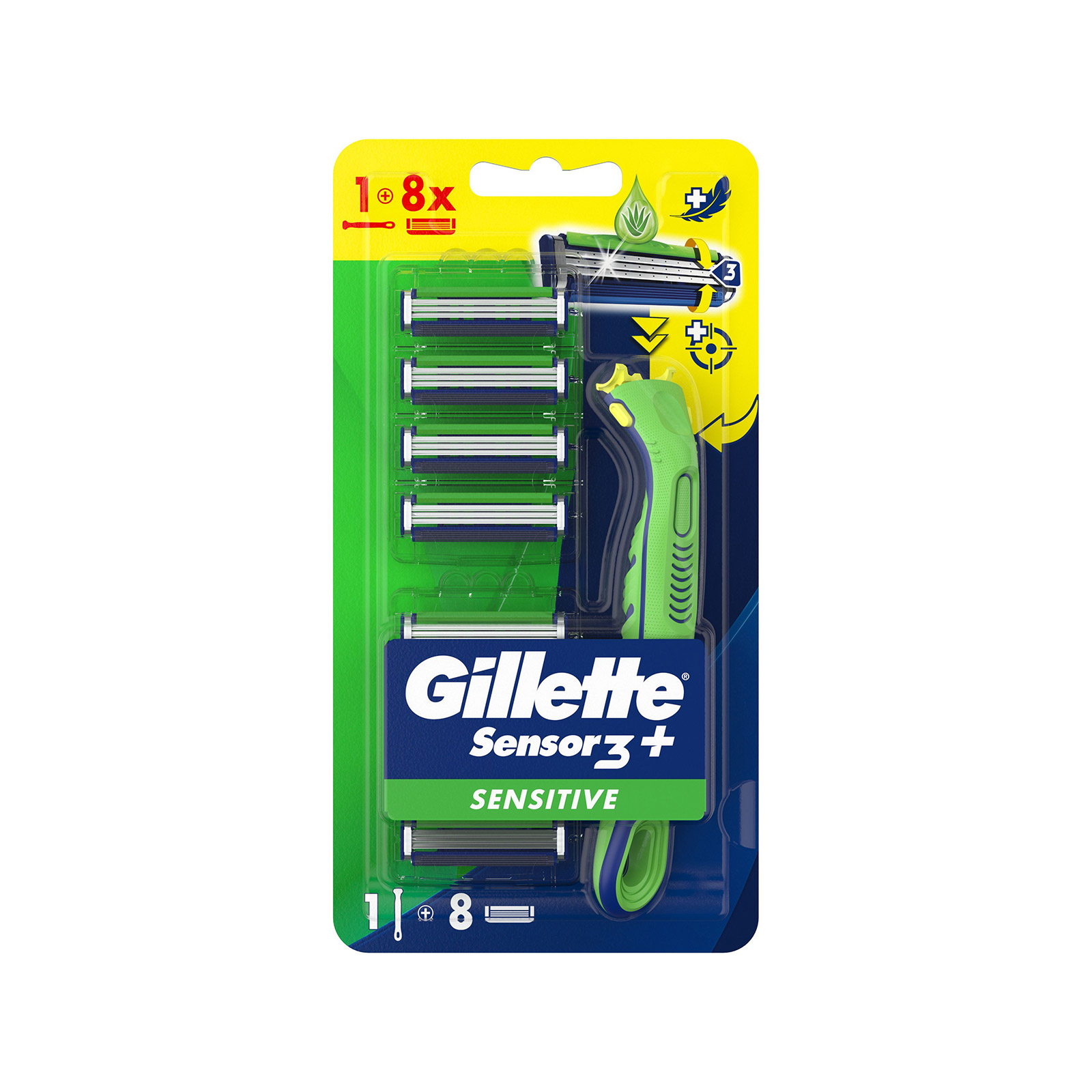 Gillette Sensor ξυριστική μηχανή αντρική & ανταλλακτικά εικόνα 1