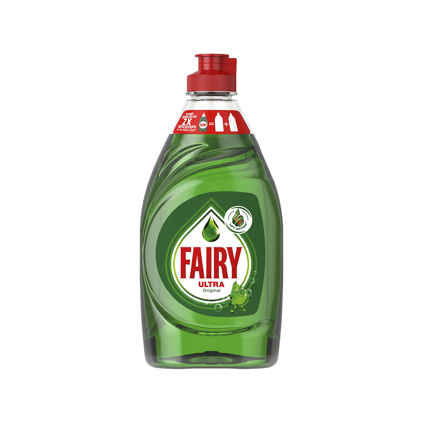 Fairy Ultra original υγρό πιάτων για πλύσιμο στο χέρι 350ml εικόνα 1