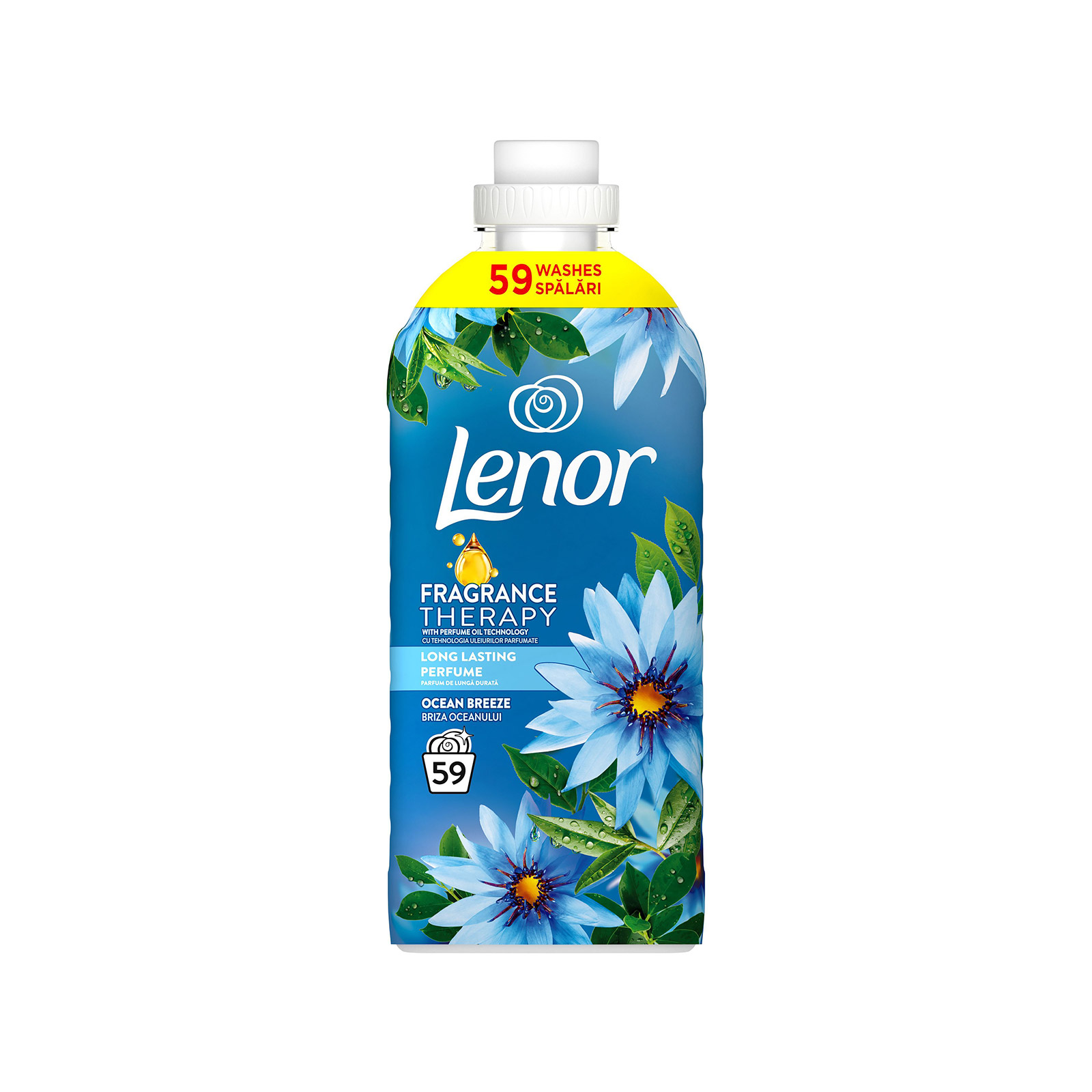Lenor μαλακτικό ρούχων συμπυκνωμένο ocean breeze 1239 ml 59μεζ εικόνα 1