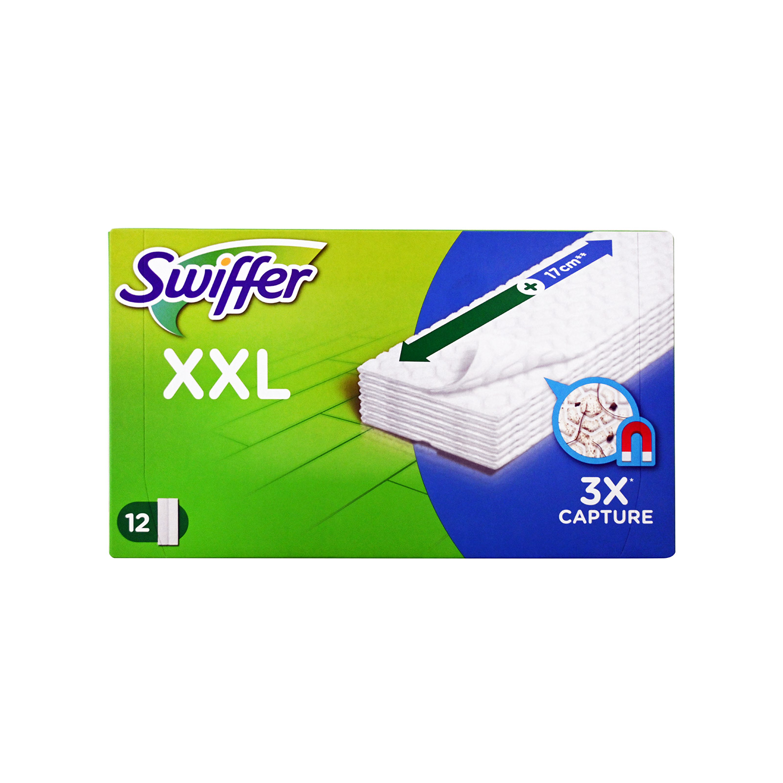 Swiffer Xxl ανταλλακτικά πανάκια καθαρισμού δαπέδων 12τεμ εικόνα 1